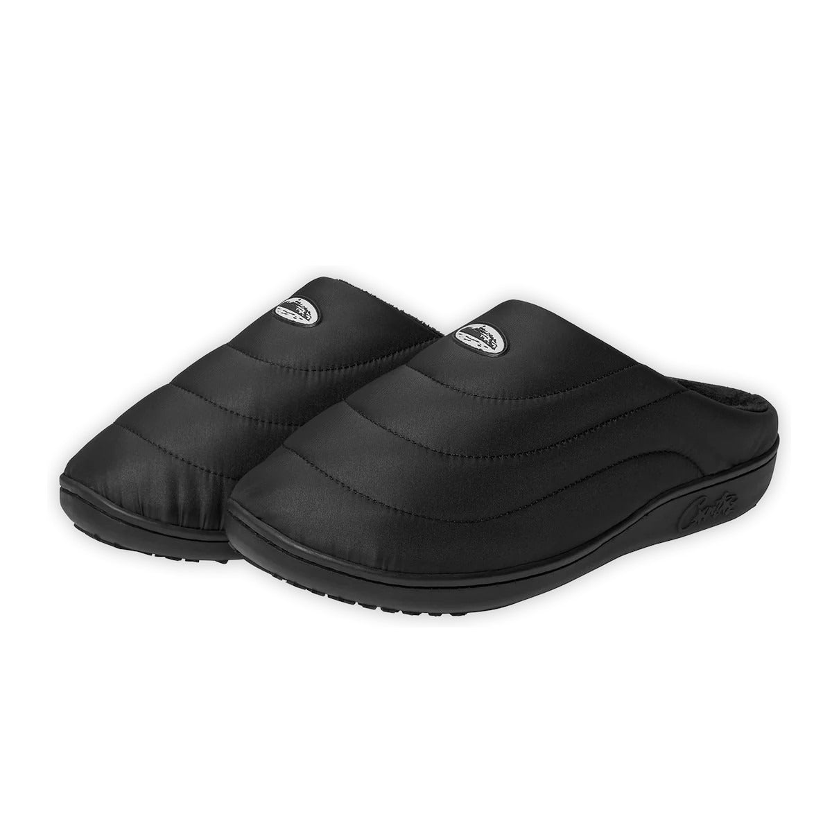 Men's Crib Crep Sneakers Black White Yellow