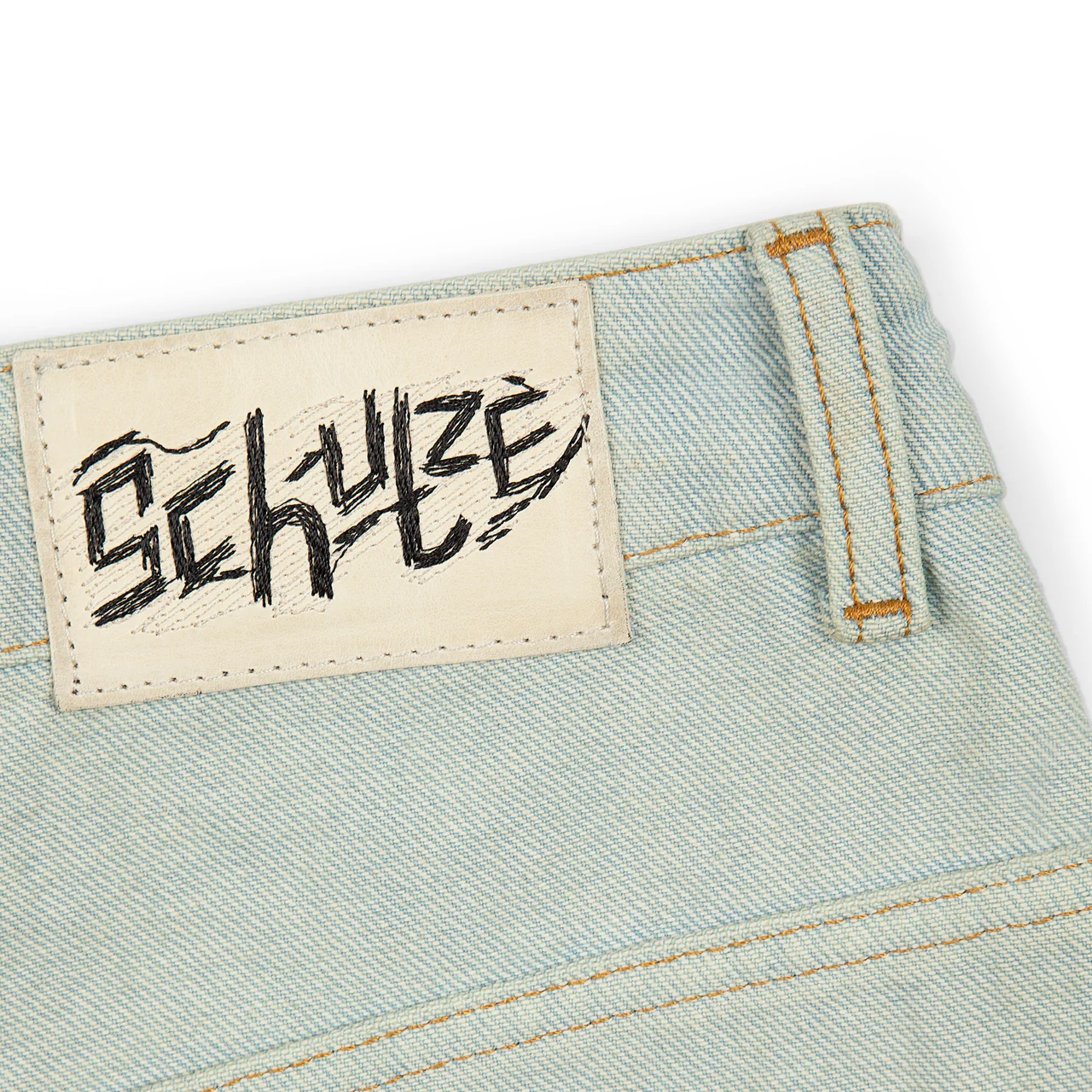 OFFCODE ARCHIVE USA Men's Koi Fish Reverse Denim Jeans