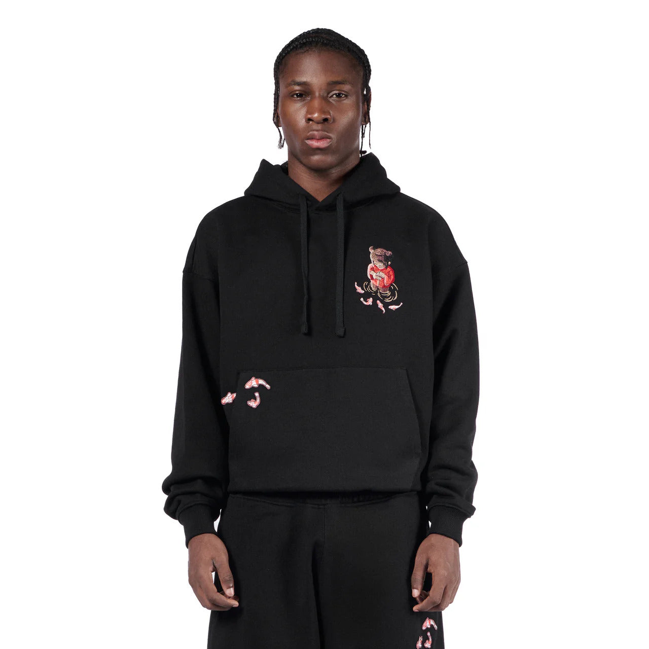 OFFCODE ARCHIVE USA Men's Koi Fish V3 Hoodie Black
