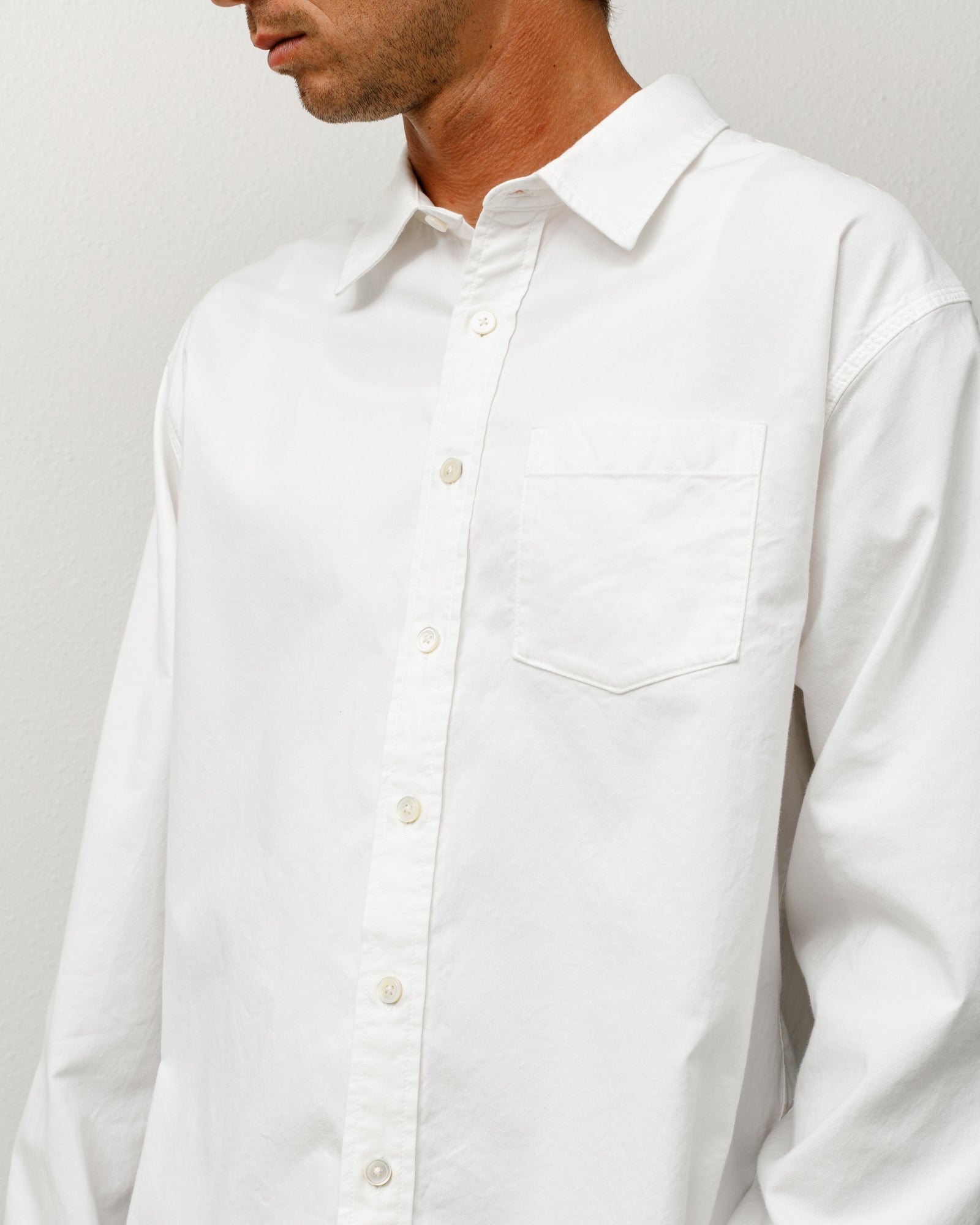 Stussy Men's Oxford Shirt White