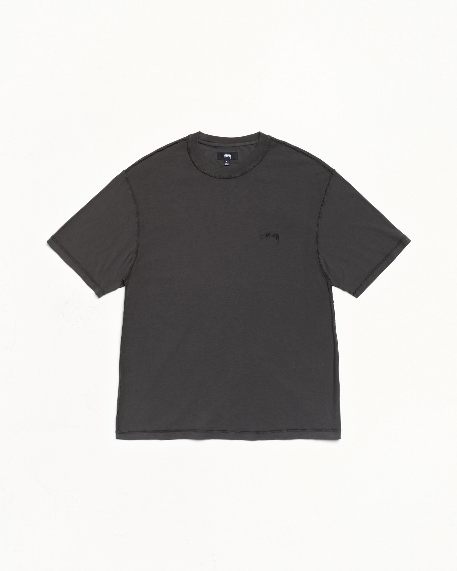 Stussy Men's Lazy Tee Vintage Black
