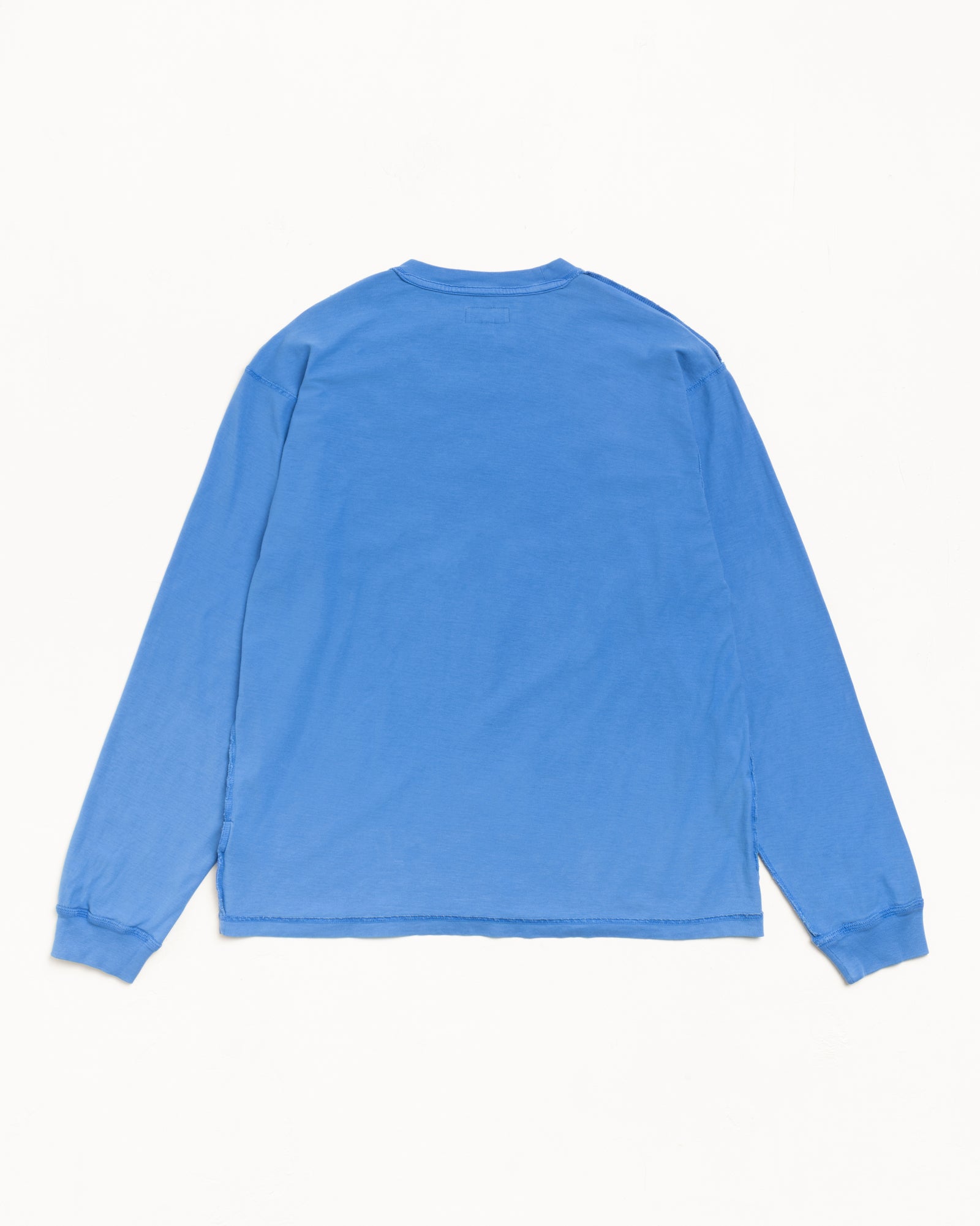 Stussy Men's Lazy LS Tee Ocean