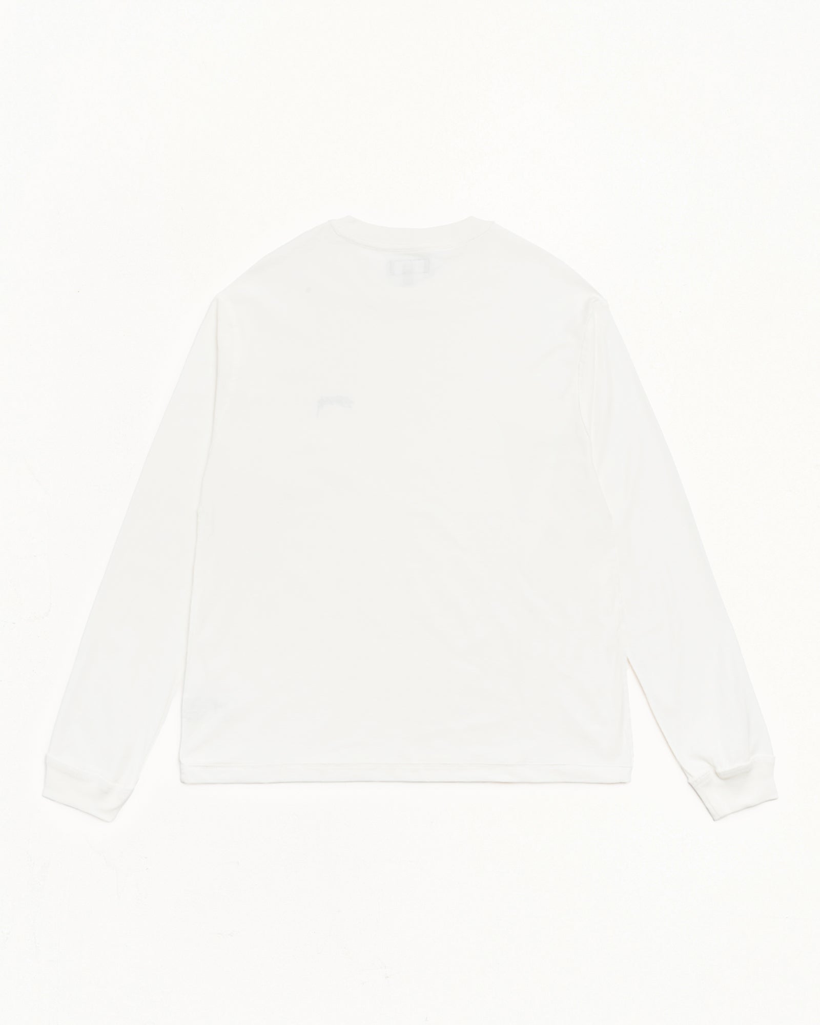 Stussy Men's Lazy LS Tee White