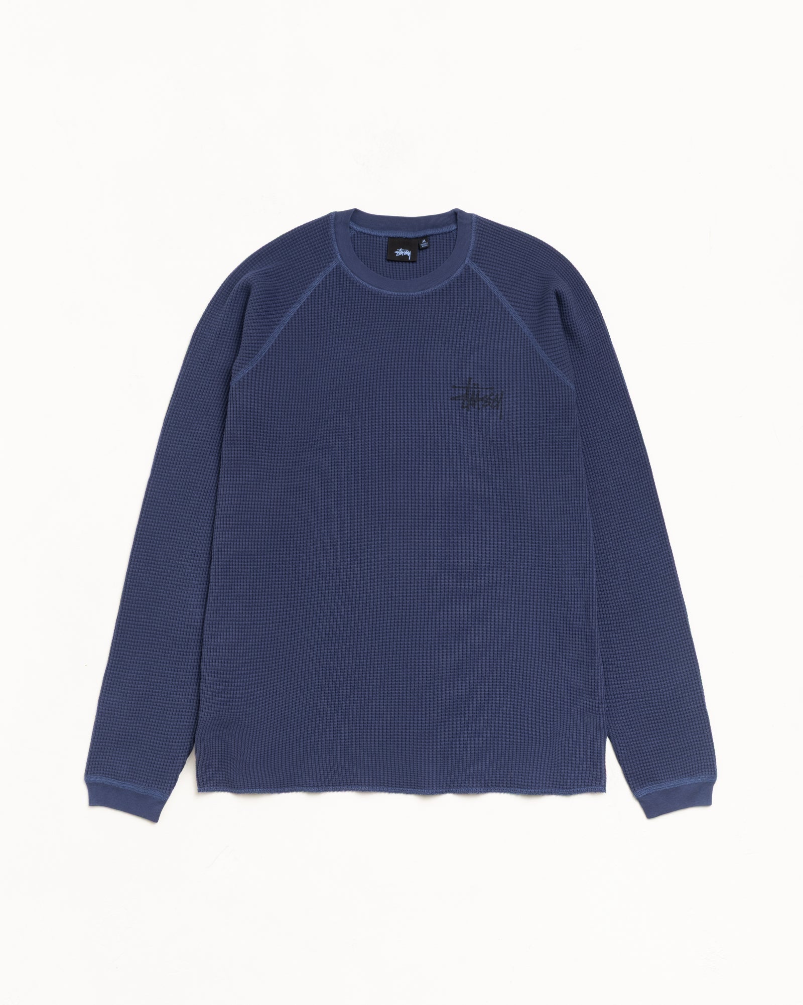 Stussy Men's Basic Thermal Washed Navy