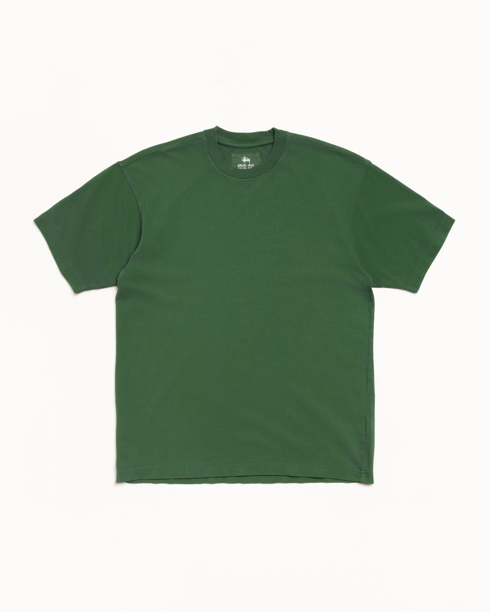Stussy Men's Garment Dyed SS Tee Green