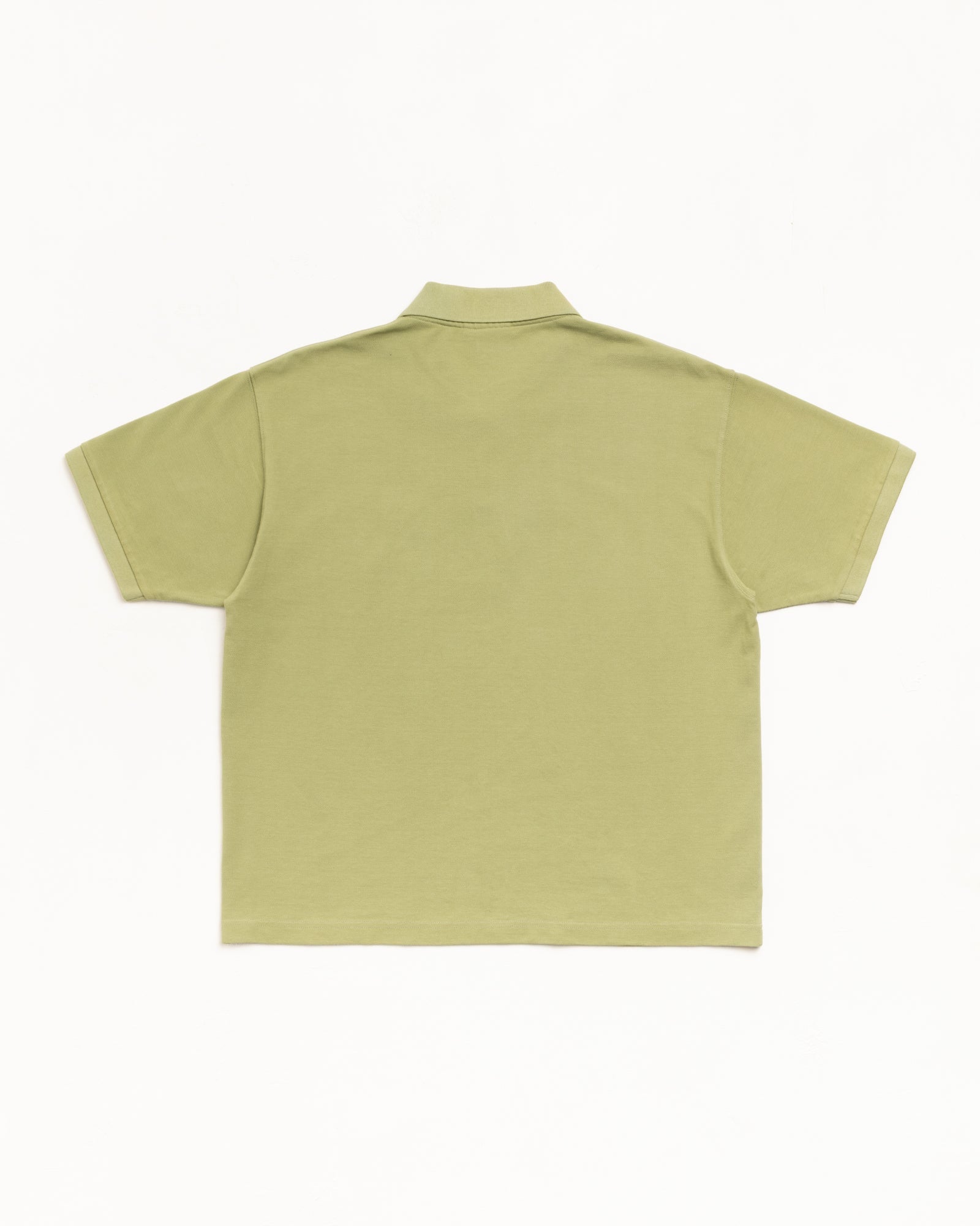 Stussy Unisex Classic Pique Polo Leaf