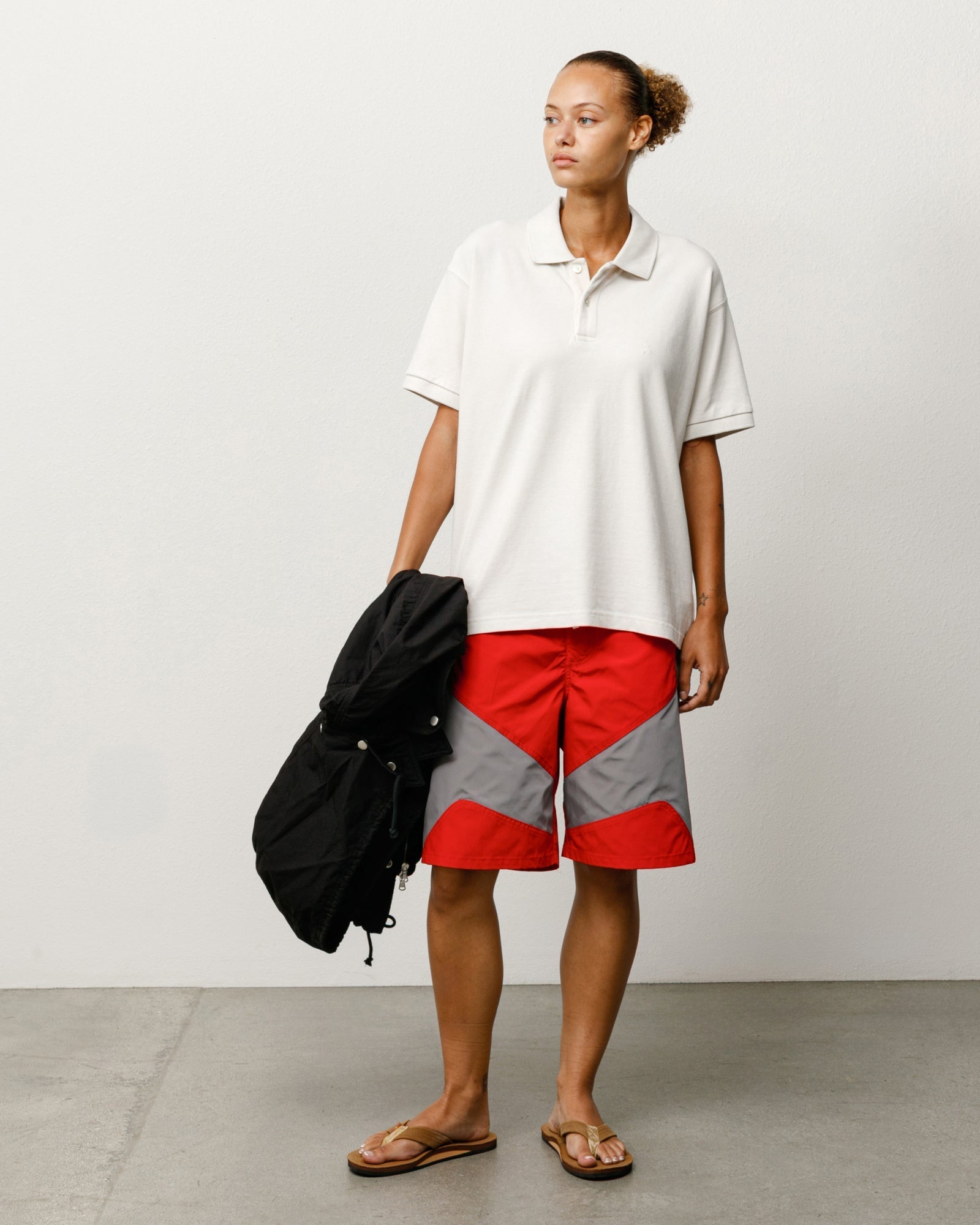 Stussy Men's Classic Pique Polo Off White