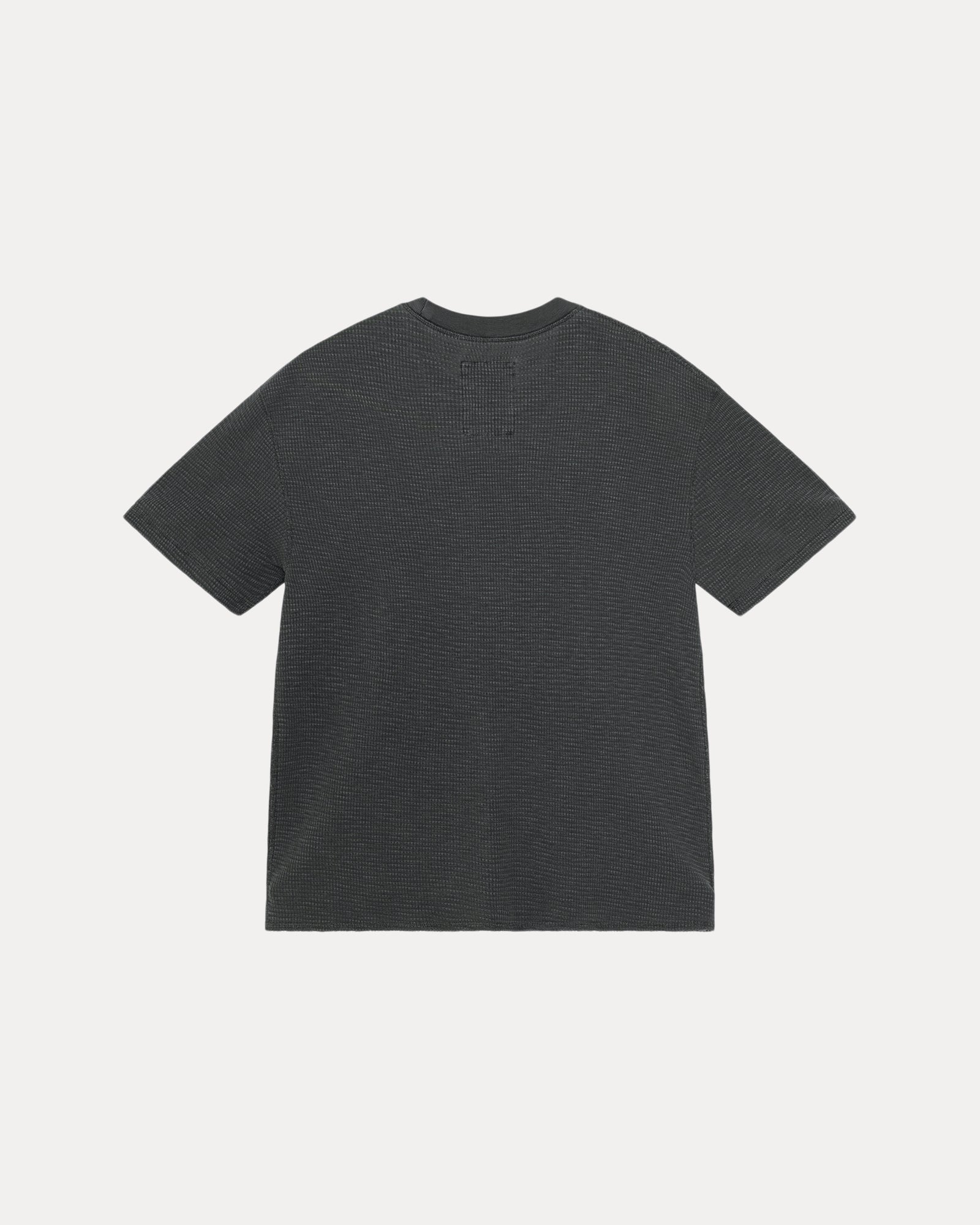 Stussy Unisex Pigment Dyed SS Thermal Faded Black