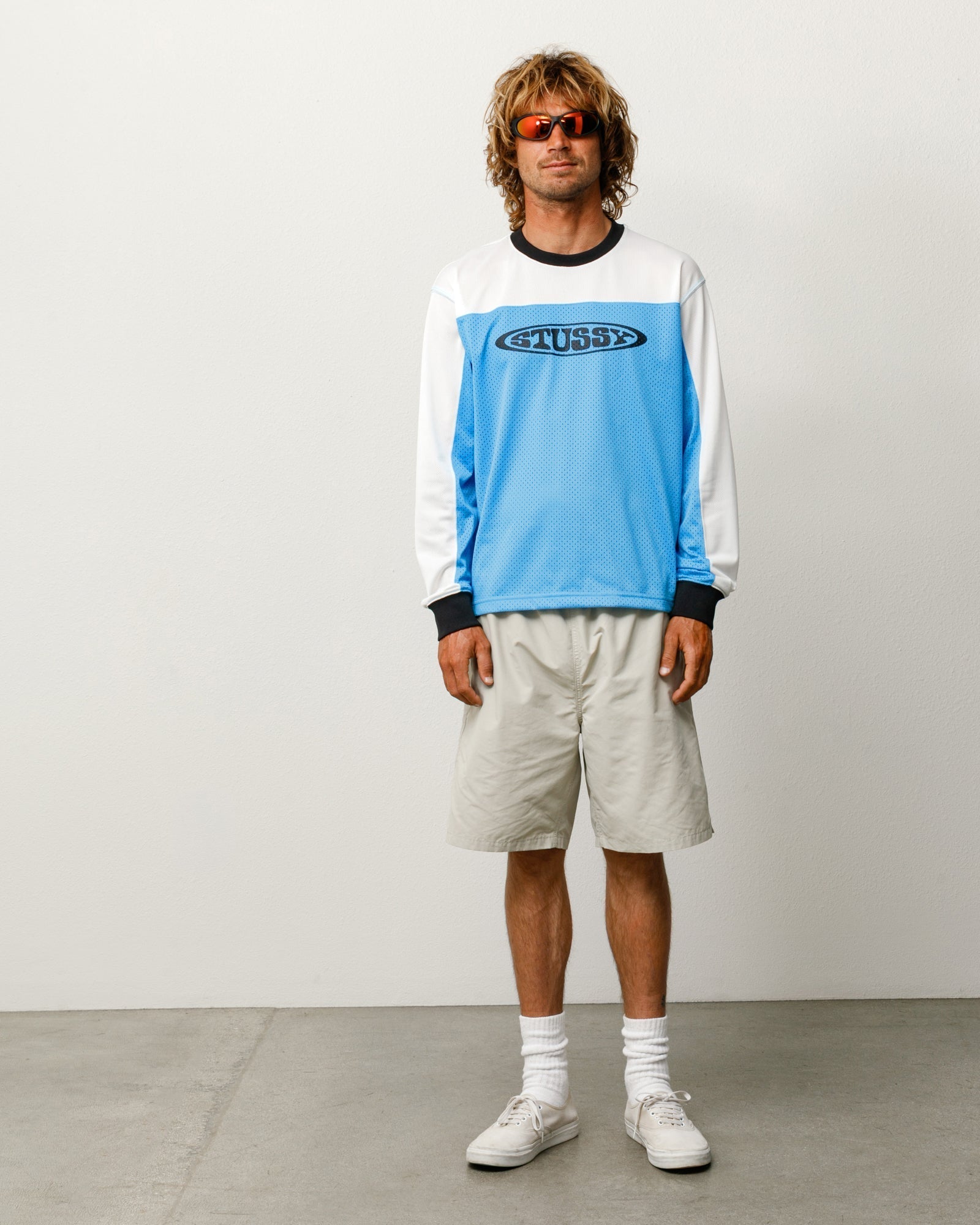 Stussy Men's Terrain Jersey Blue