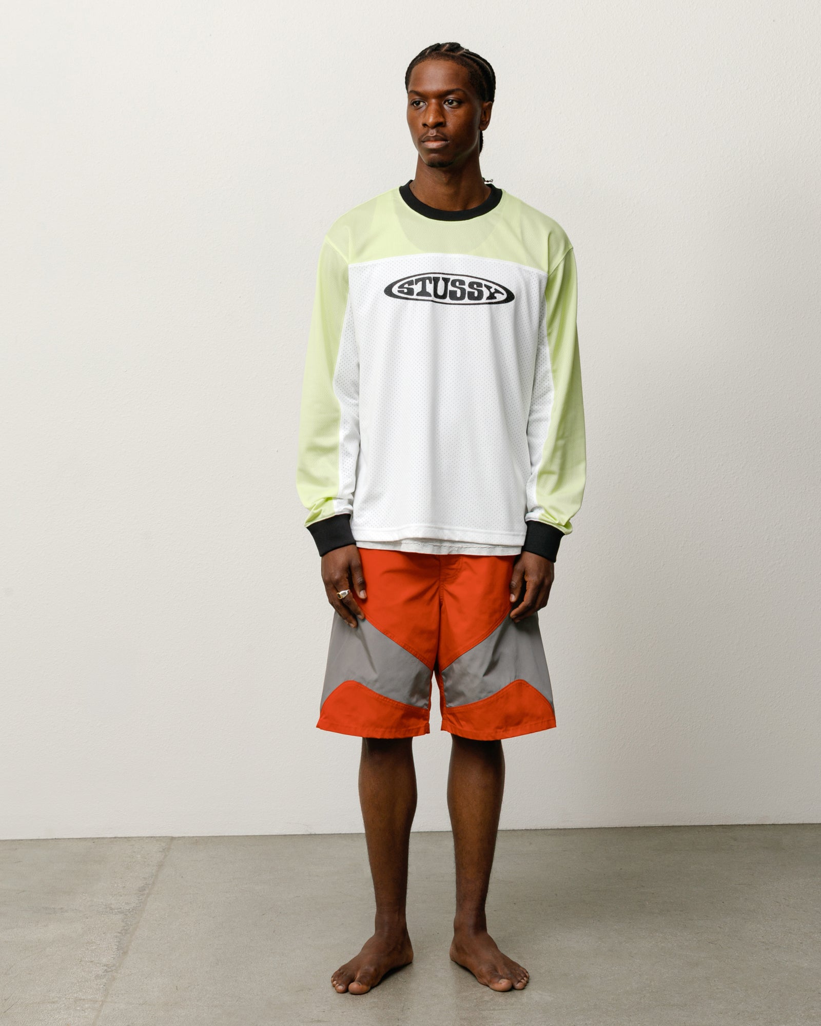 Stussy Men's Terrain Jersey Lime