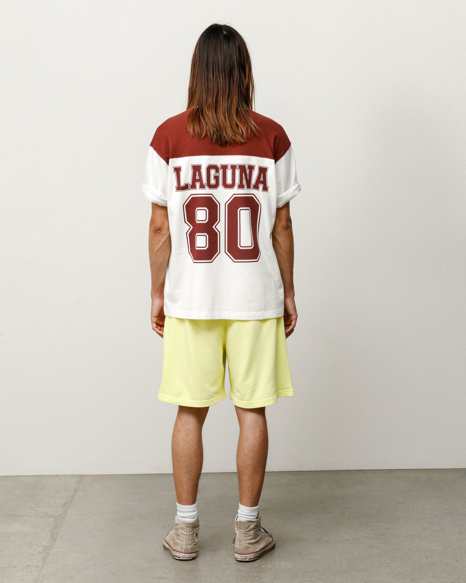 Stussy Men's Laguna 80 Jersey Maroon