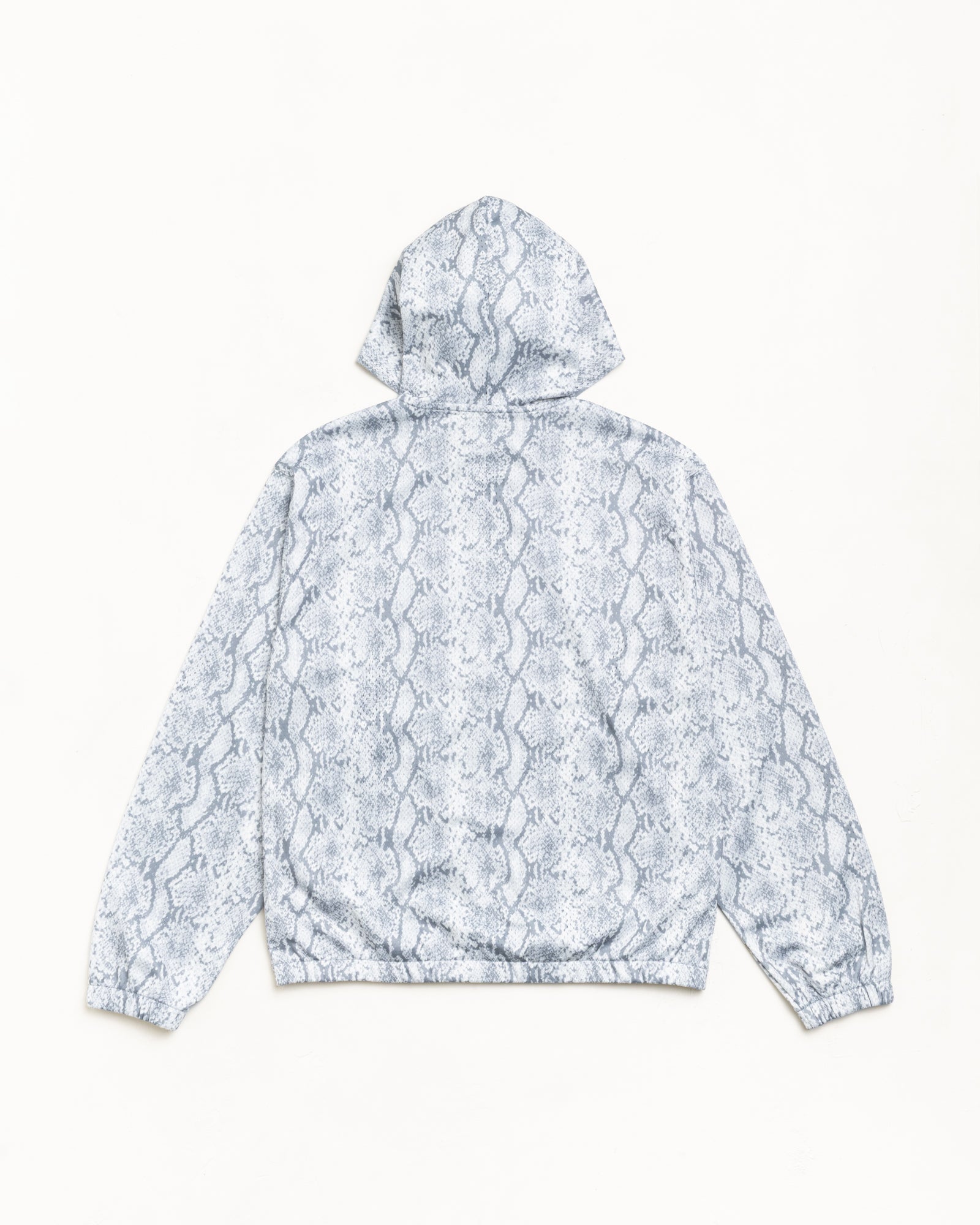 Stussy Men's Athletic Mesh Zip Hoodie Snake
