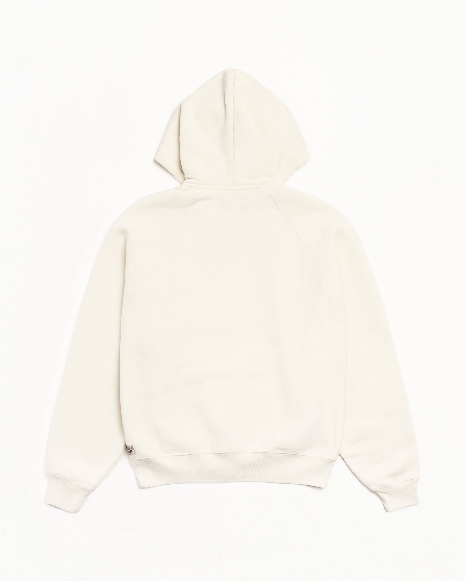 Stussy Men's Relaxed Zip Hoodie Natural
