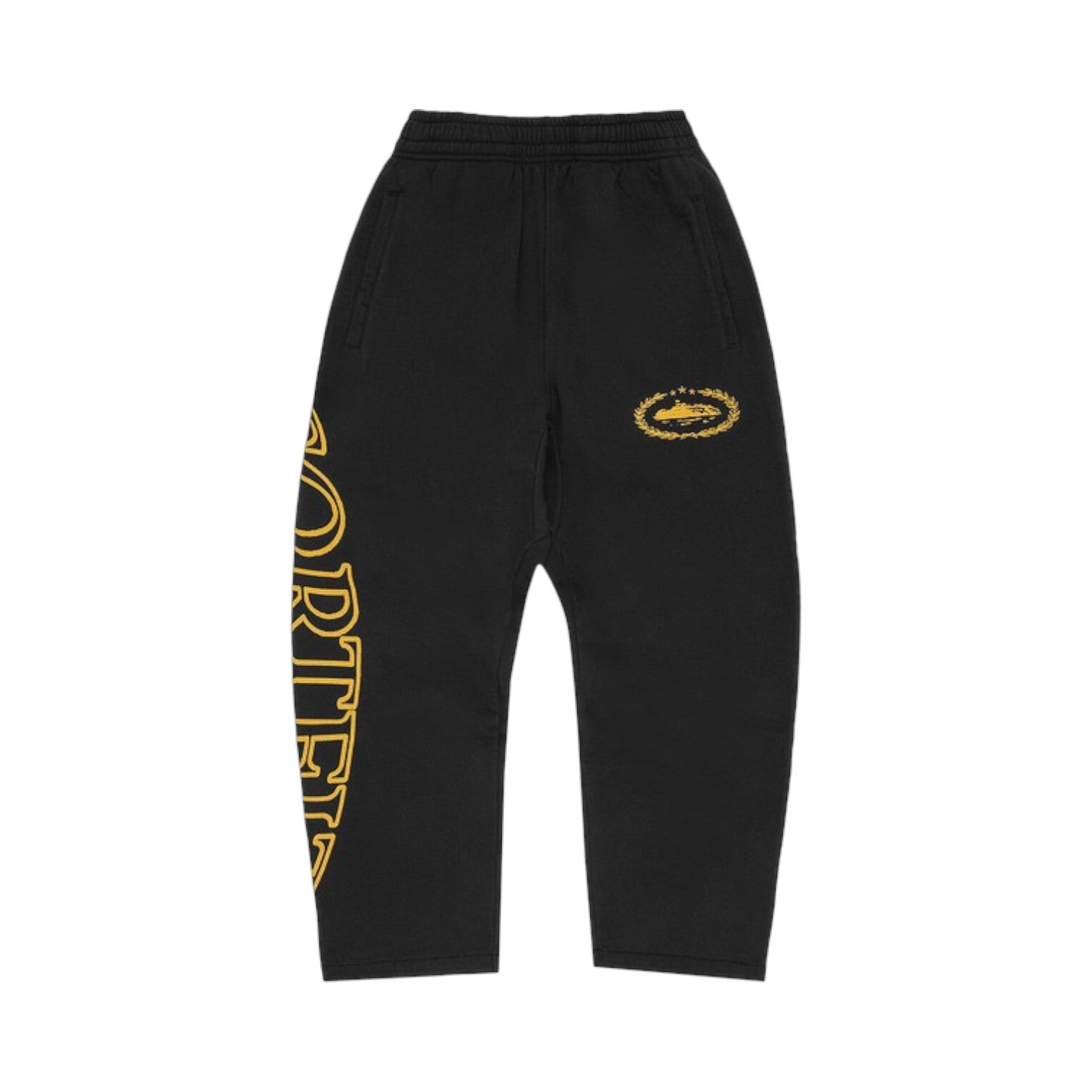 Men's Superior Royale Open Hem Pant Black/Yellow