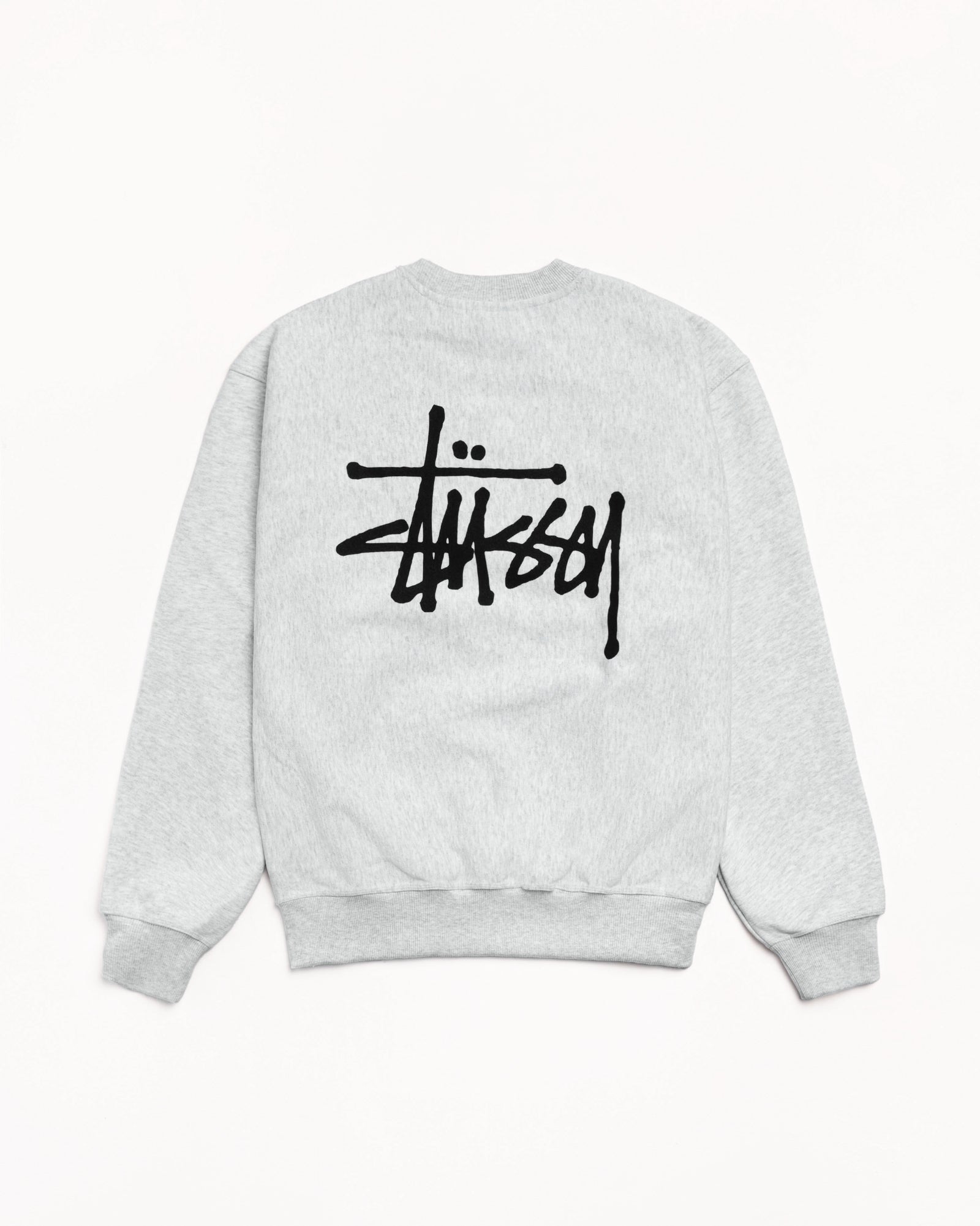 Stussy Unisex Basic Stussy Crew Ash Heather