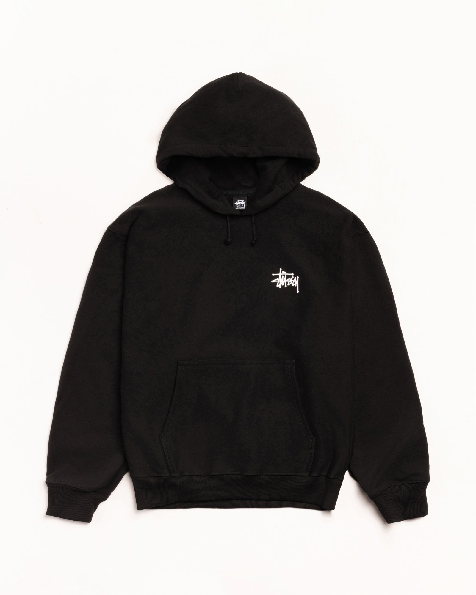Stussy Unisex Basic Logo Hoodie Black