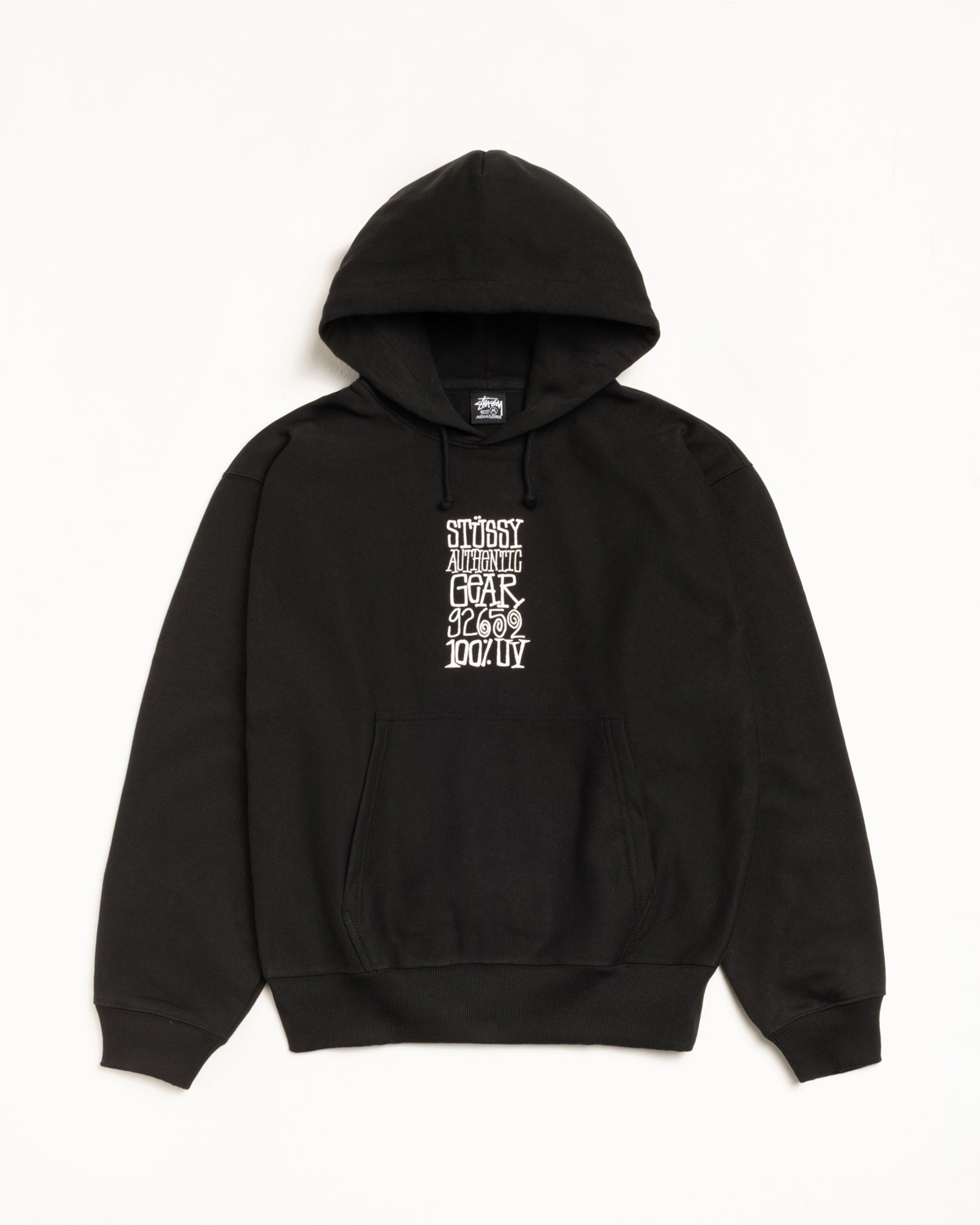 Stussy Unisex Authentic Gear Hoodie Black