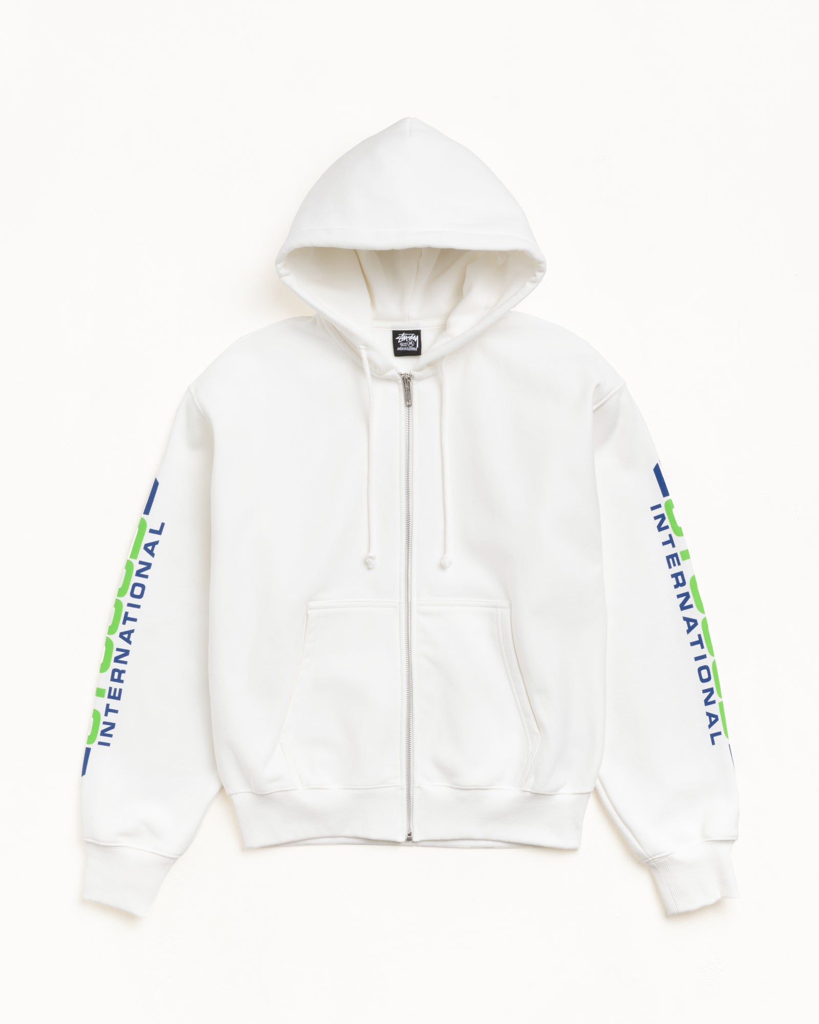 Stussy Men's Blade Zip Hoodie Off White