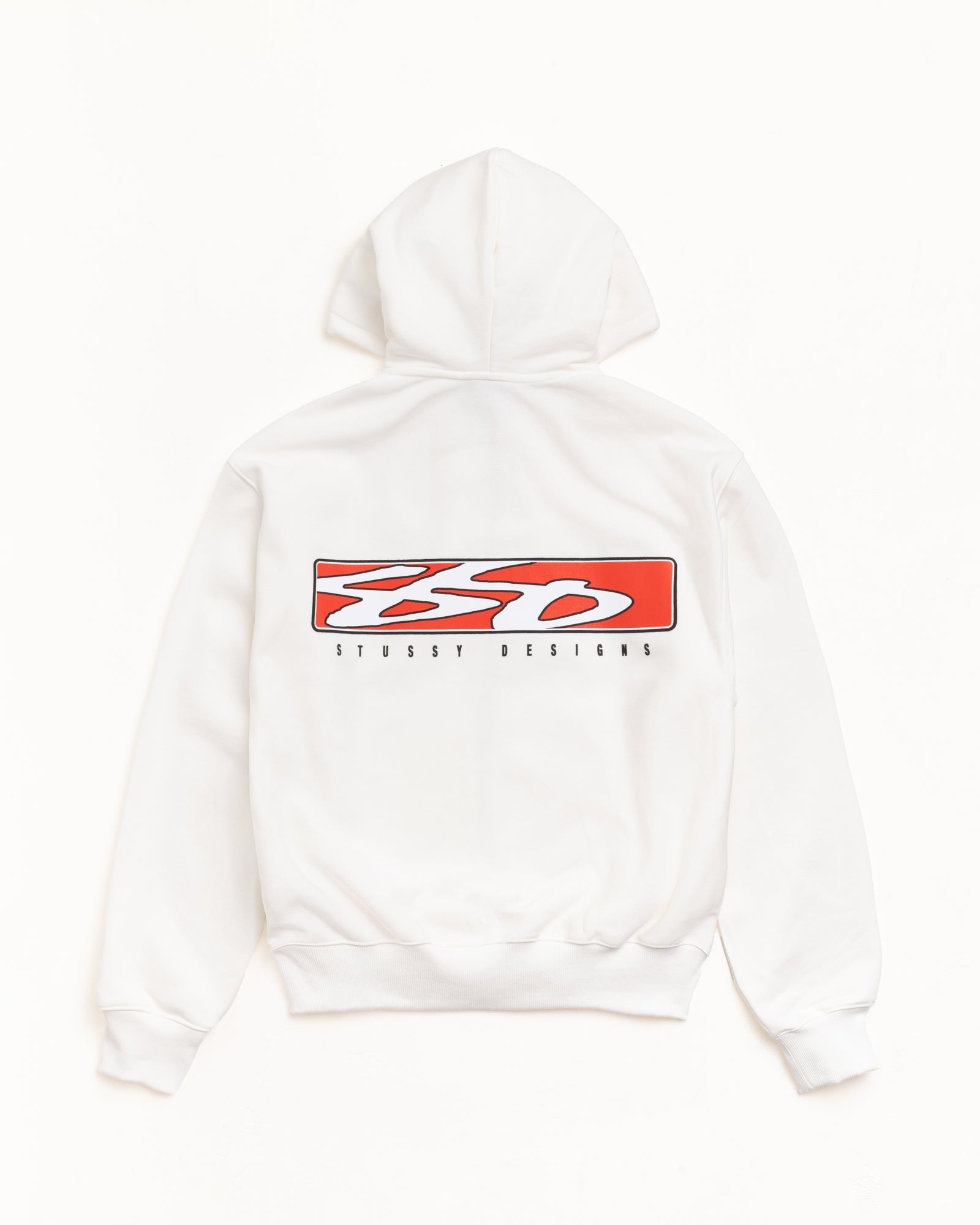 Stussy Men's S Box Zip Hoodie Off White