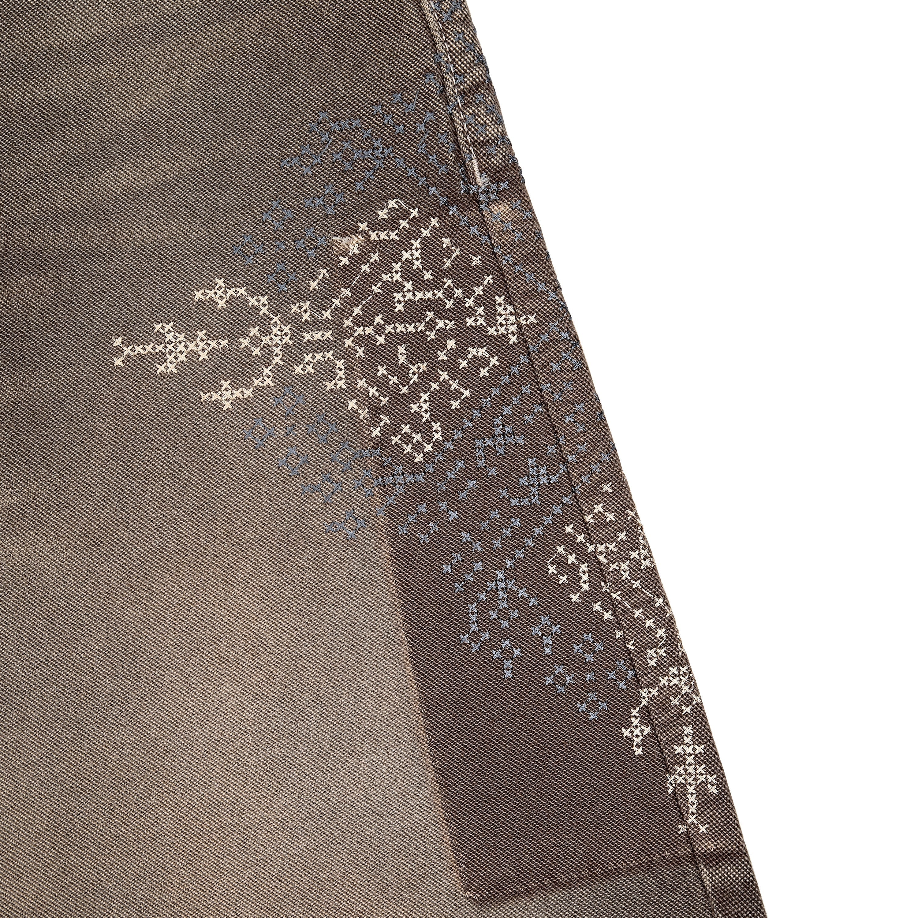 OFFCODE ARCHIVE USA Men's Aziza Brown Washed Denim Jeans