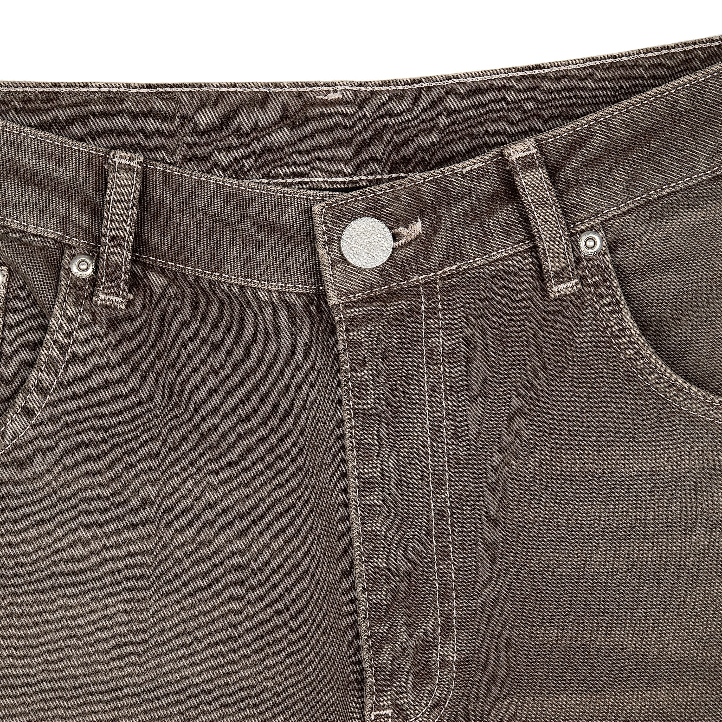 OFFCODE ARCHIVE USA Men's Aziza Brown Washed Denim Jeans