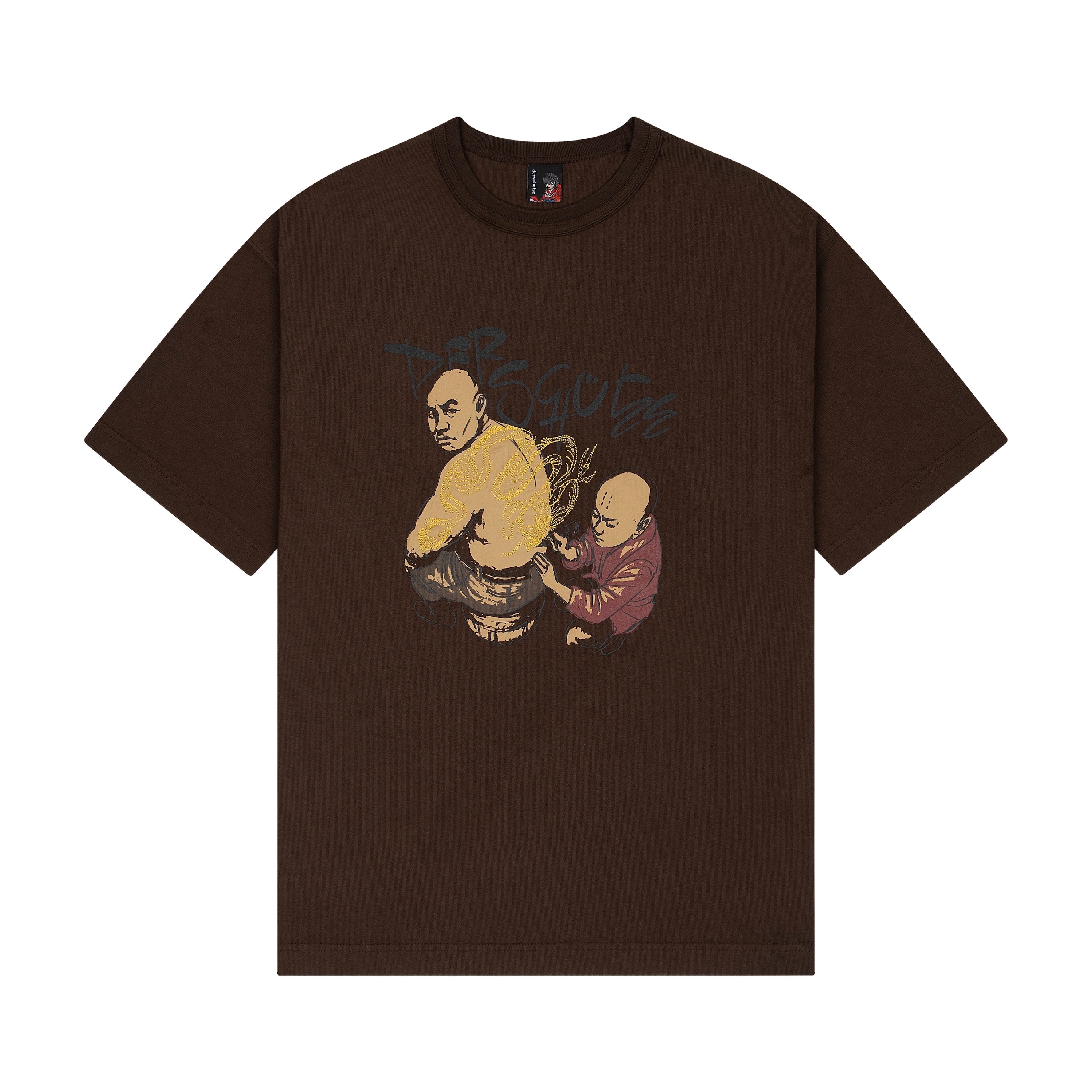 OFFCODE ARCHIVE USA Men's Yakuza T-Shirt Dark Brown