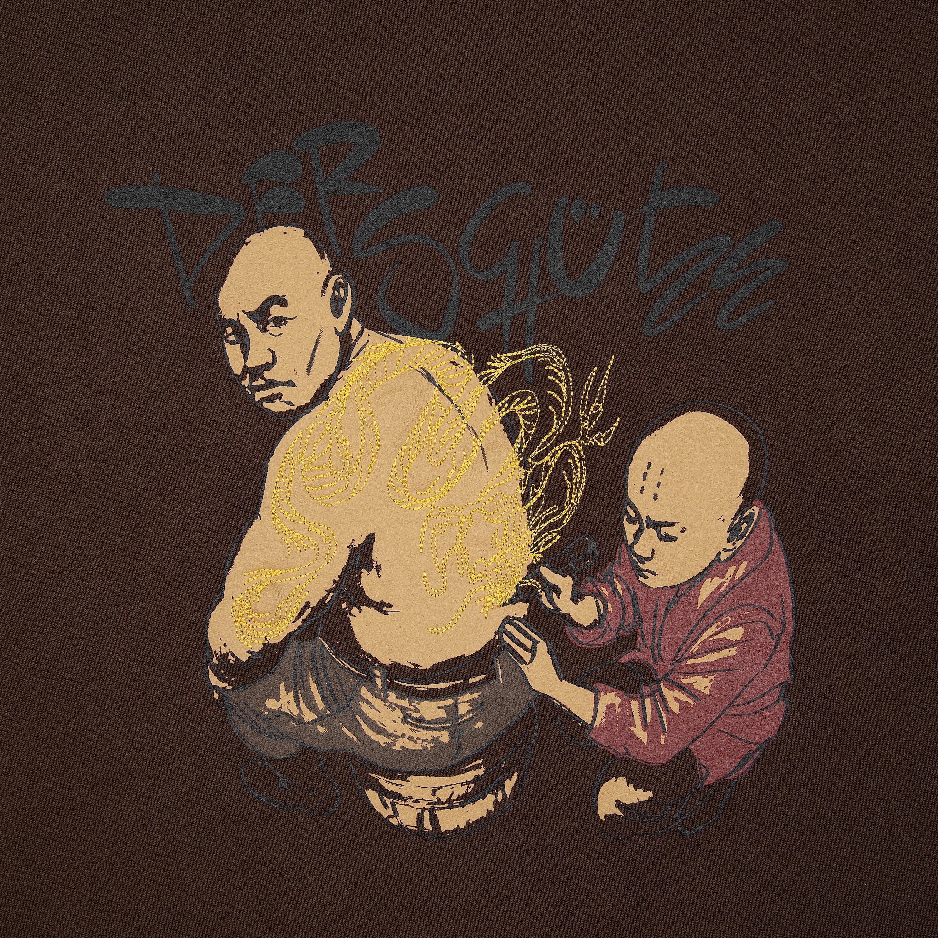 OFFCODE ARCHIVE USA Men's Yakuza T-Shirt Dark Brown