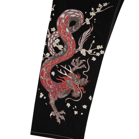 OFFCODE ARCHIVE USA Men's Yakuza V2 Black Denim Jeans