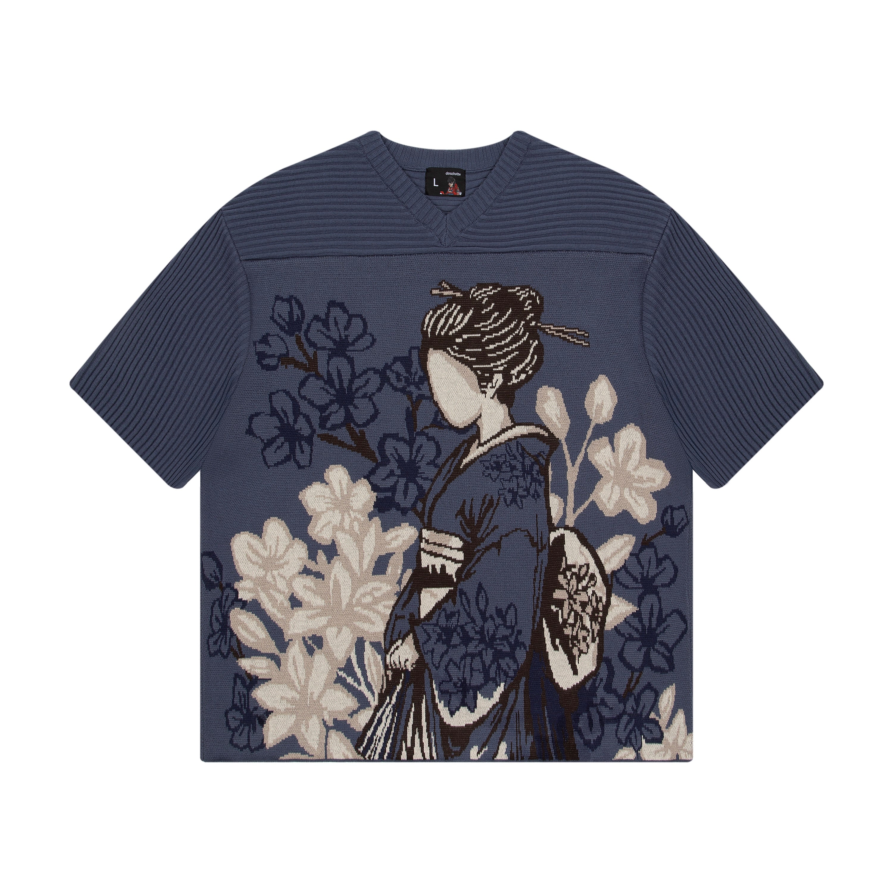 OFFCODE ARCHIVE USA Men's Yakuza V2 Knitted Jersey Blue