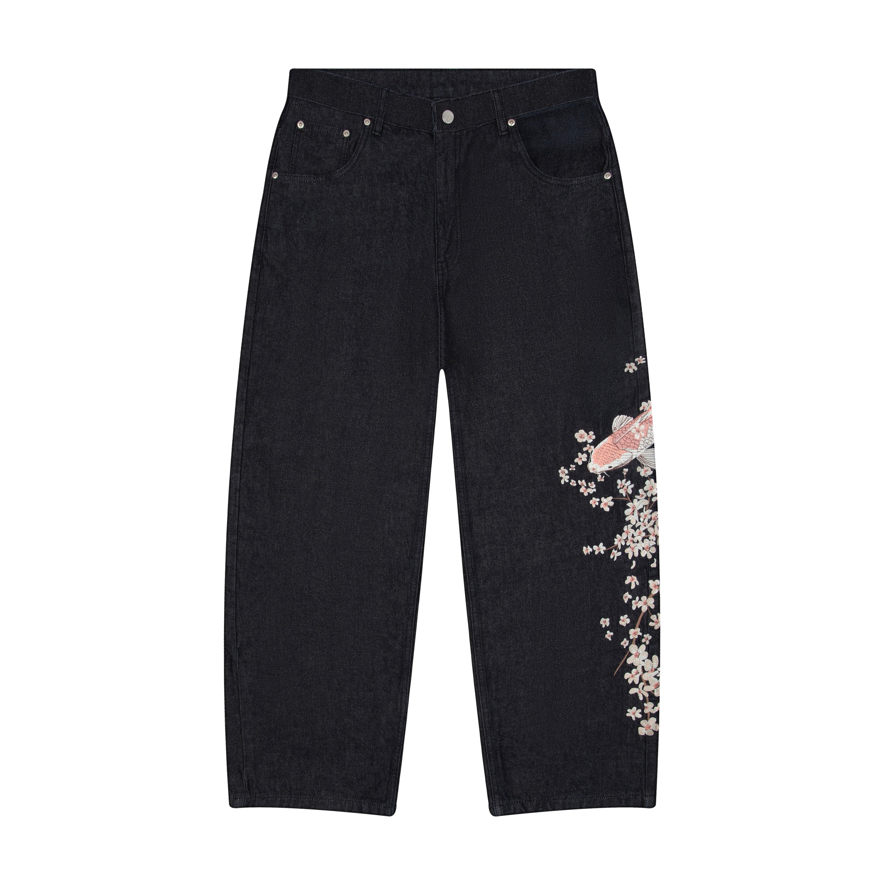 OFFCODE ARCHIVE USA Men's Yakuza V2 Indigo Raw Denim Jeans