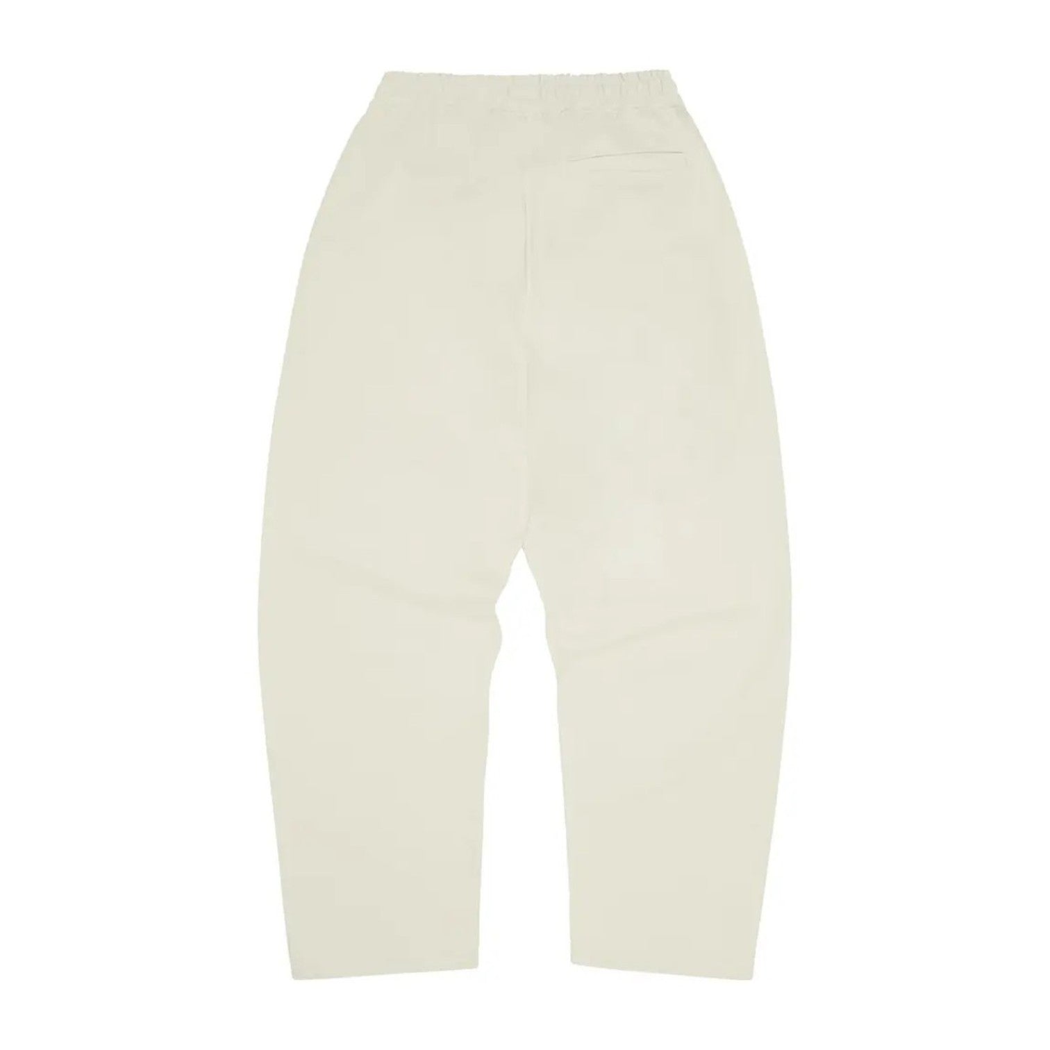 Men's Island Puff Print Open Hem Sweatpants Off White