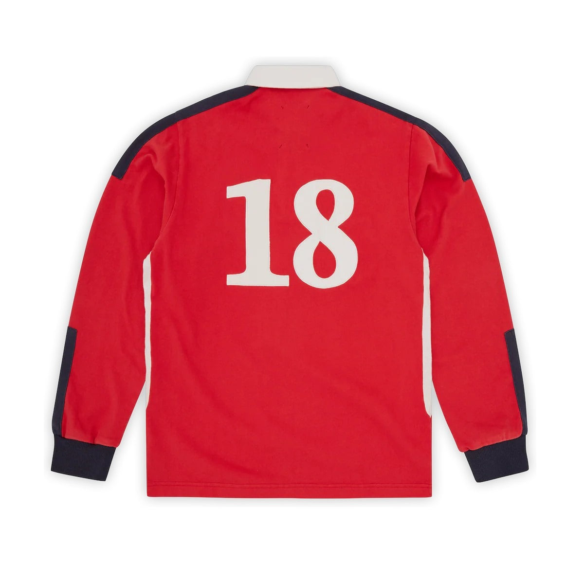 OFFCODE ARCHIVE USA Men's Panelled Rugby Red