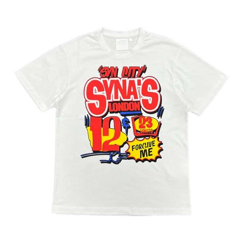 OFFCODE ARCHIVE USA Men's Syna World Promo T-Shirt White