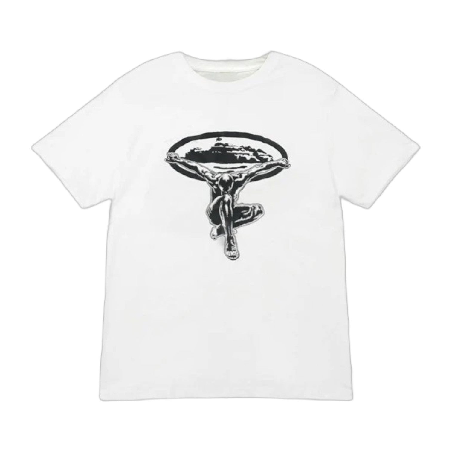 OFFCODE ARCHIVE USA Men's Man of Steel T-Shirt White