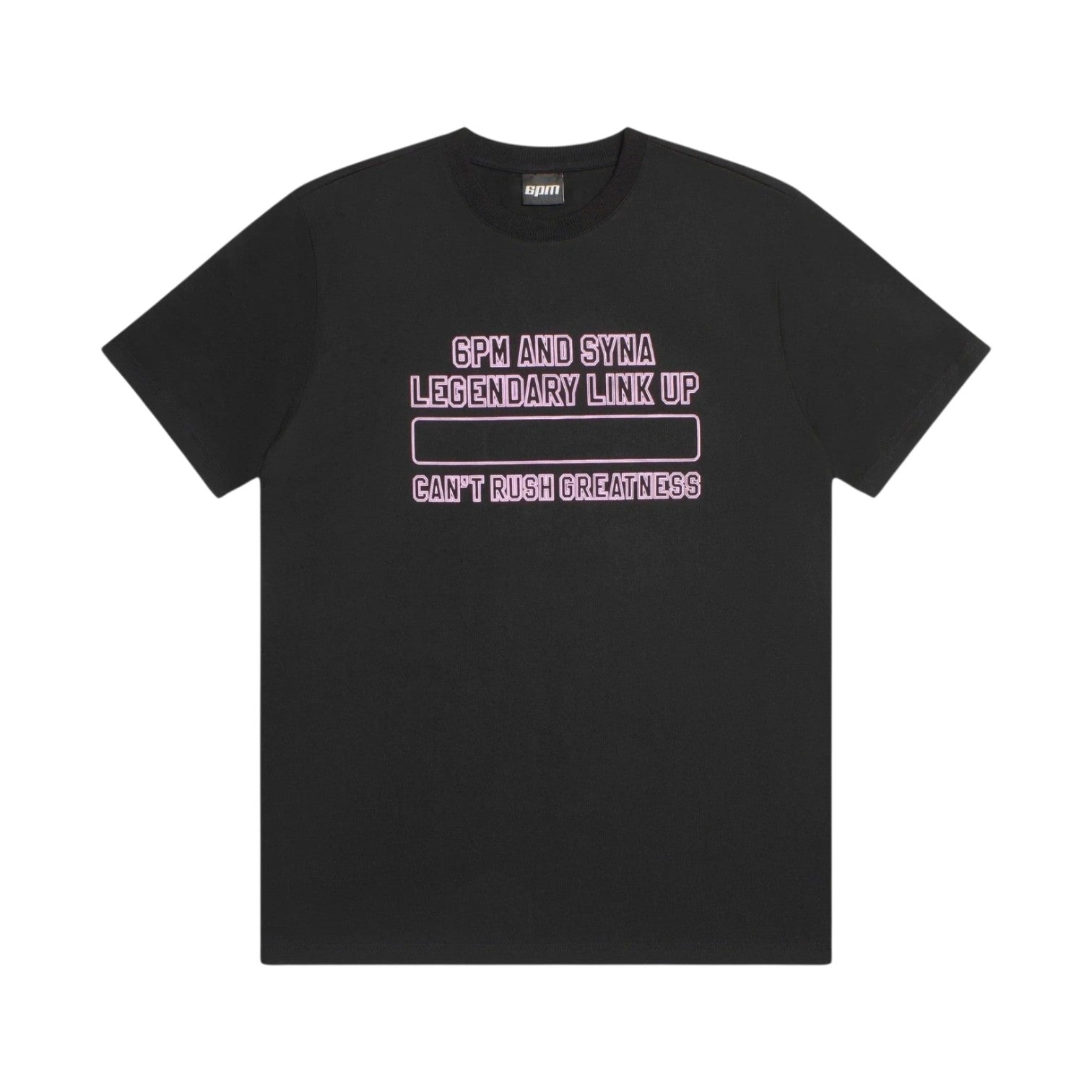 6PM x Syna World Link Up CRG T-Shirt - Black