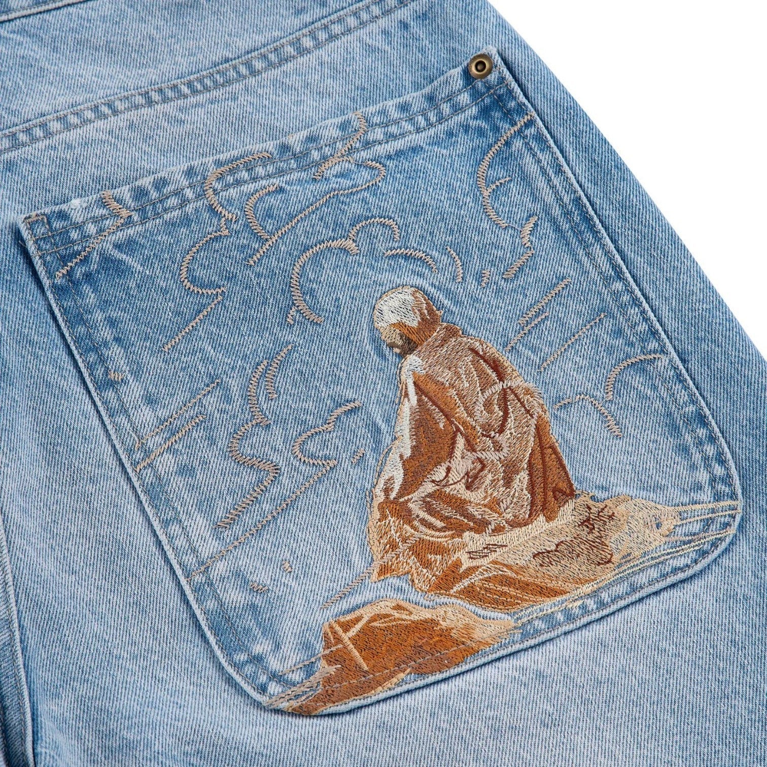 OFFCODE ARCHIVE USA Men's Yasmin V3 Jorts Blue