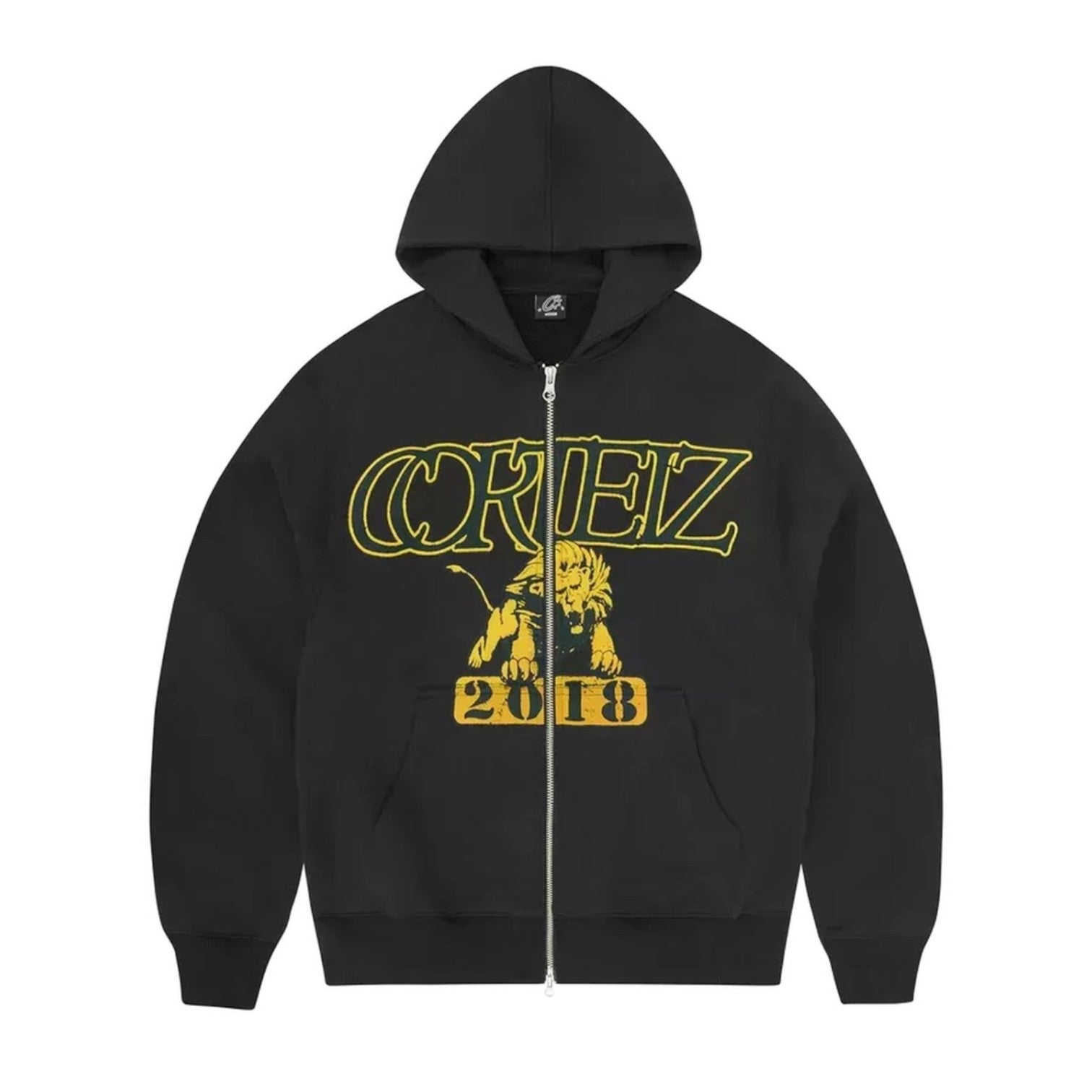 OFFCODE ARCHIVE USA Men's Lion Varsity Zip Hoodie Black
