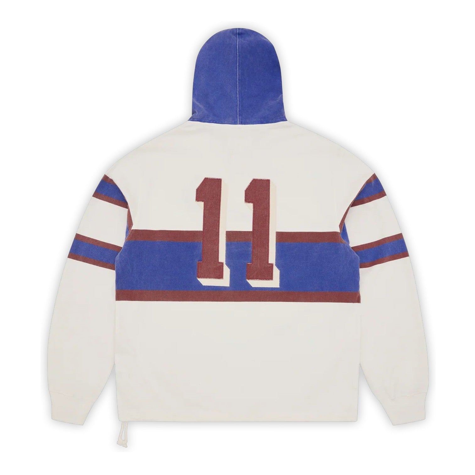 OFFCODE ARCHIVE USA Men's Winger Hooded Rugby Off White