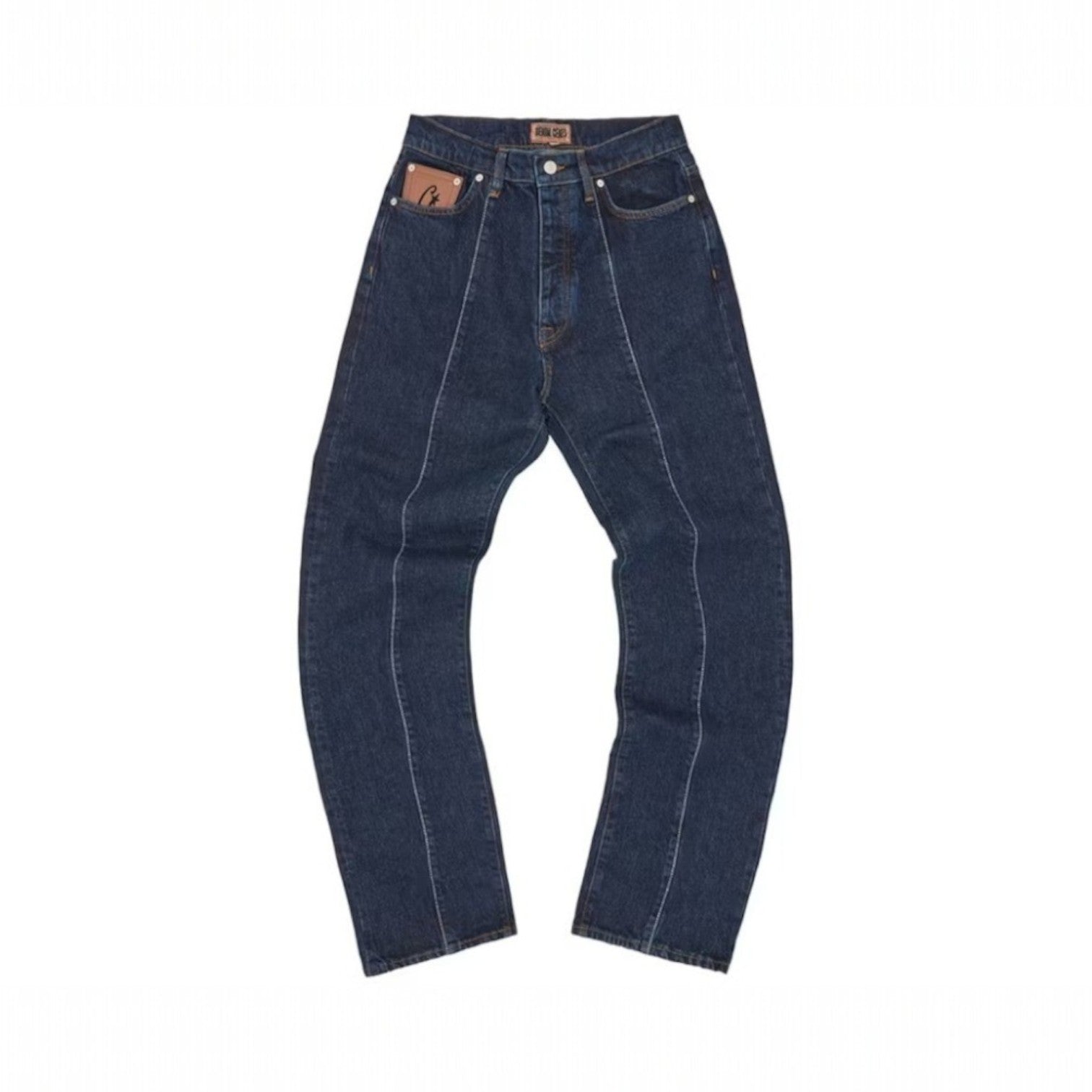 OFFCODE ARCHIVE USA Men's C-Star Stitch-Down Jeans Dark Wash