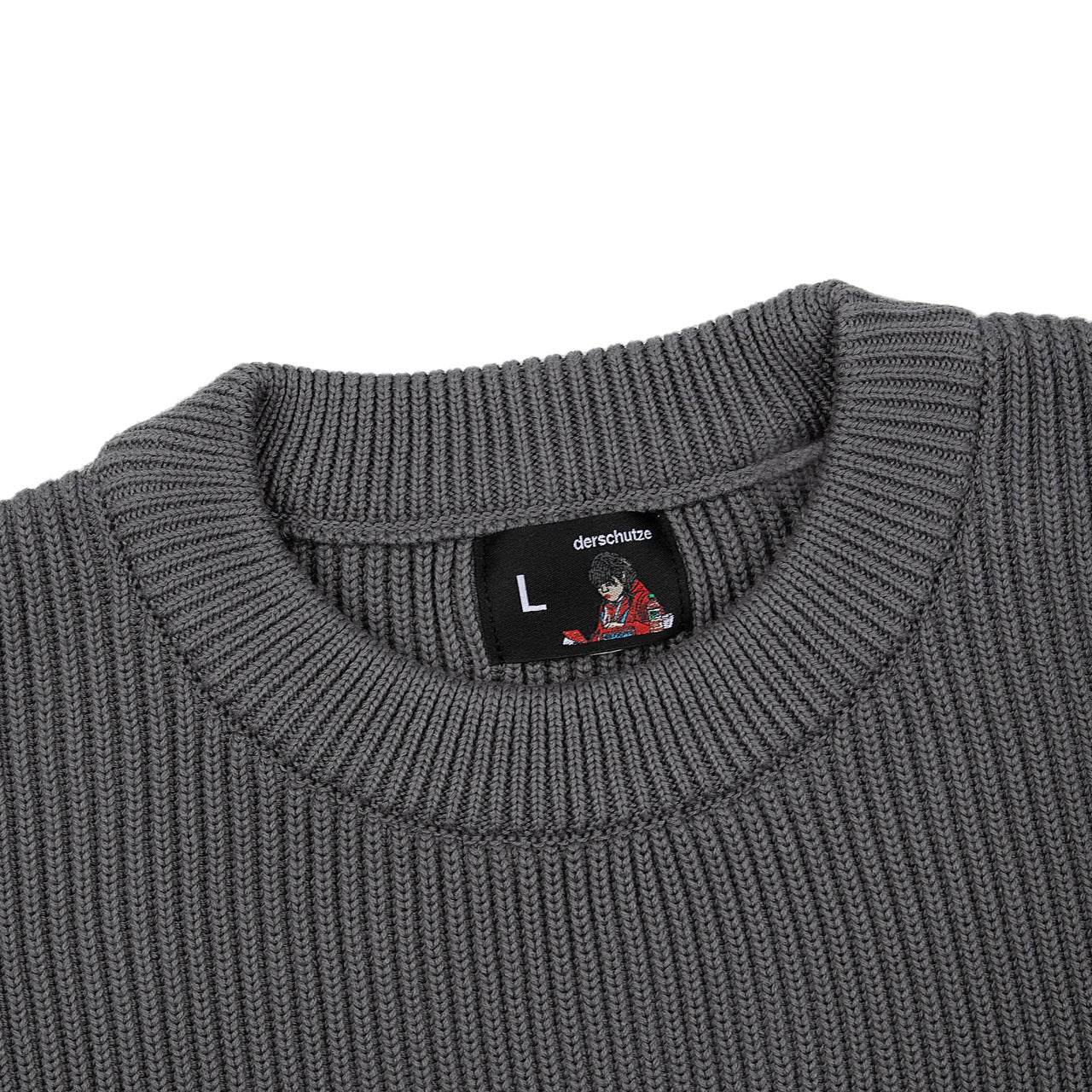 OFFCODE ARCHIVE USA Men's Blossom Knit Grey Pullover