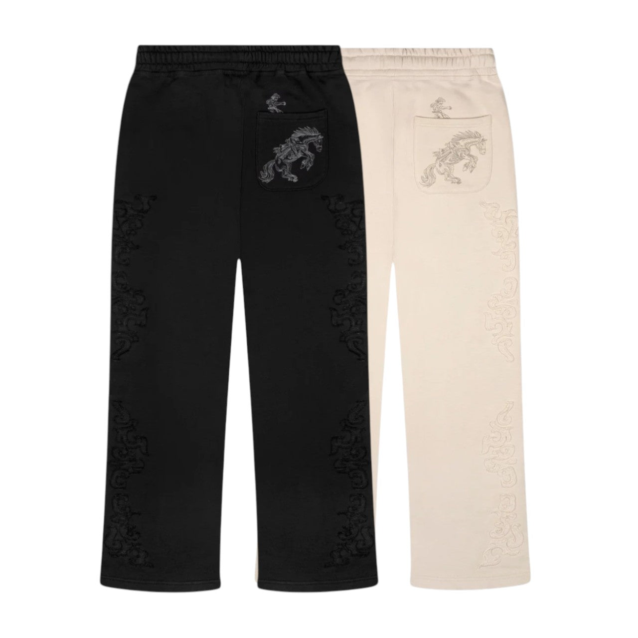 OFFCODE ARCHIVE USA Men's Western Jogger Black-Beige