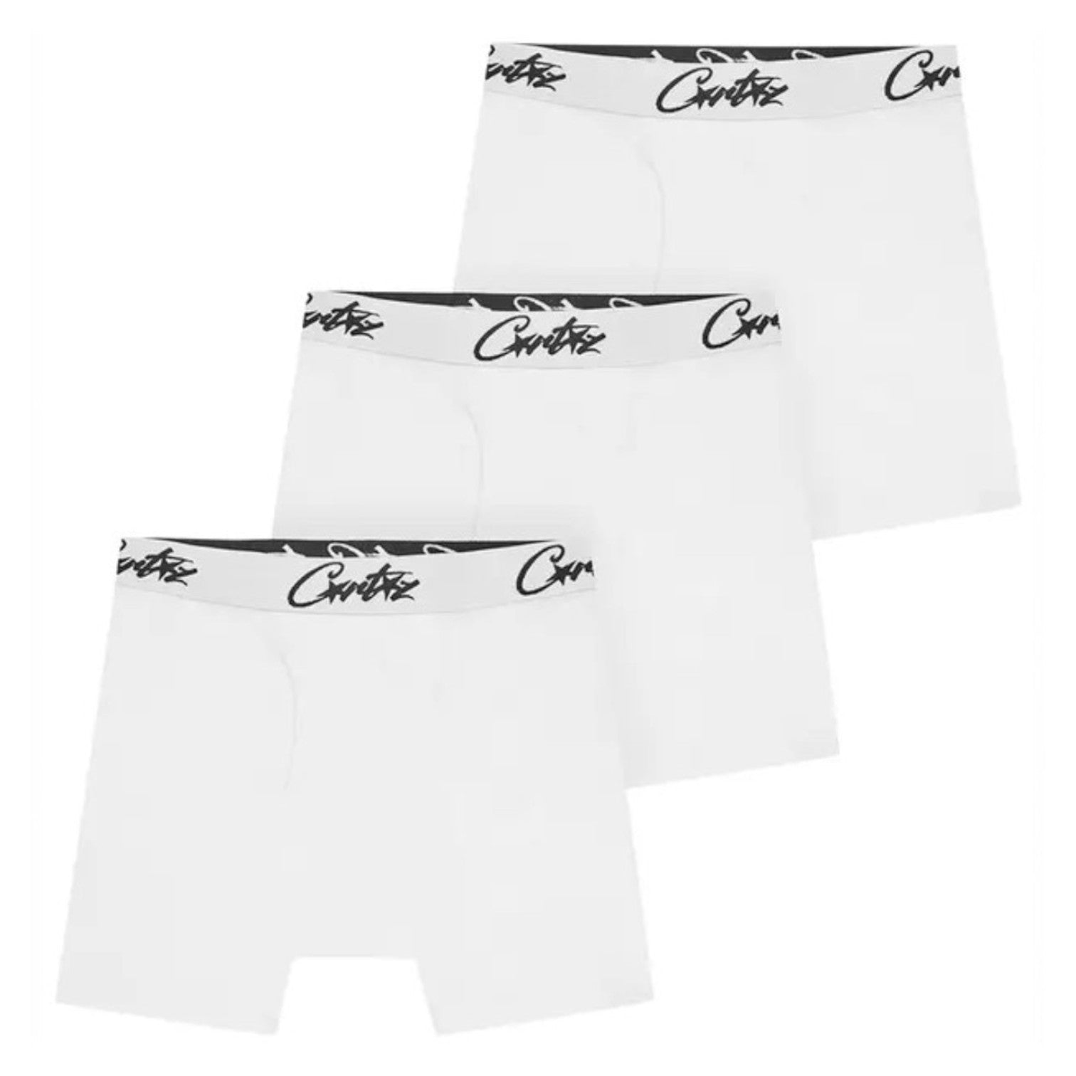 Corteiz Allstarz Boxers (3 Pack) 'White'