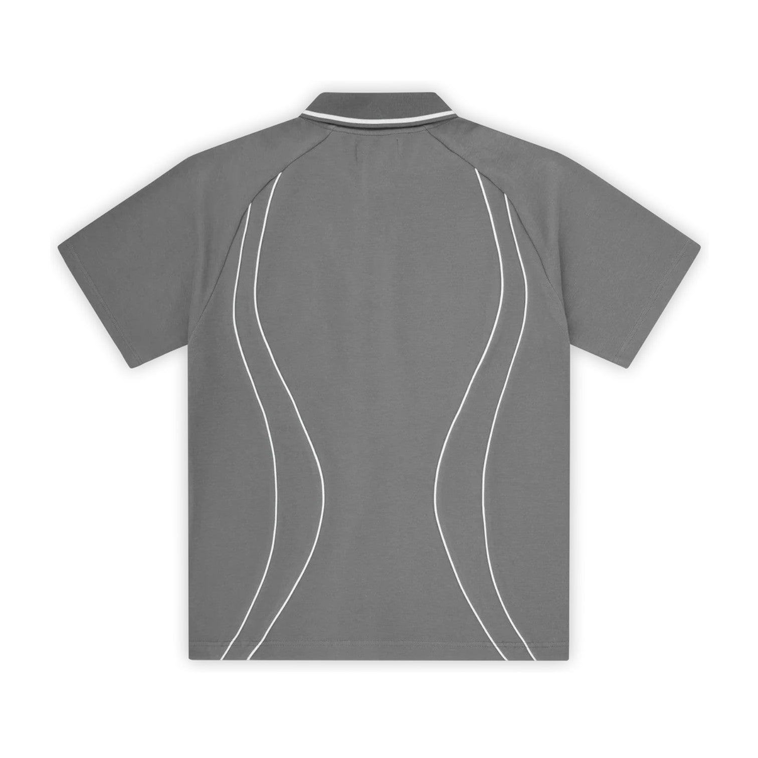 Men's Island Pique Polo Shirt Grey