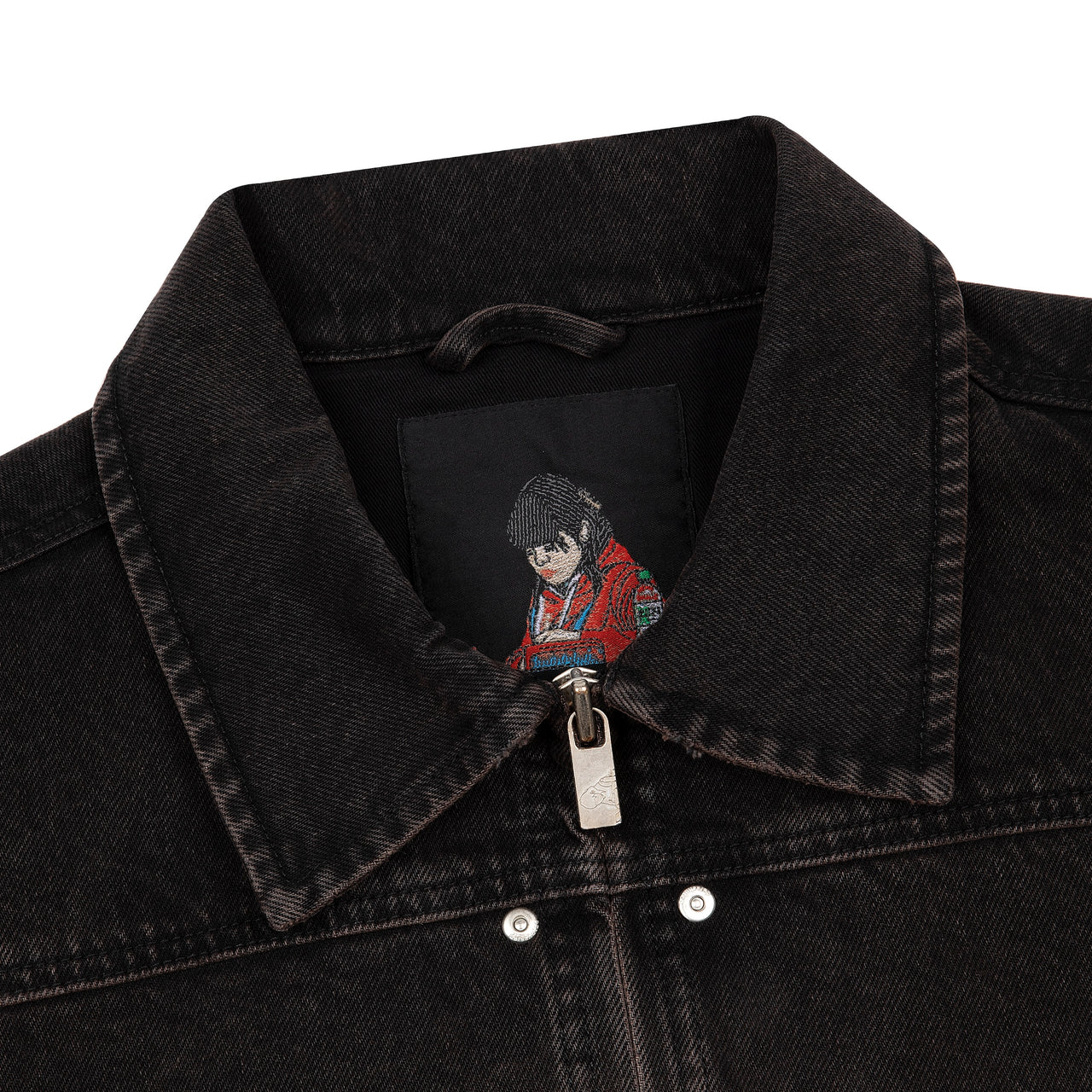 OFFCODE ARCHIVE USA Men's Jazz V2 Denim Jacket Black