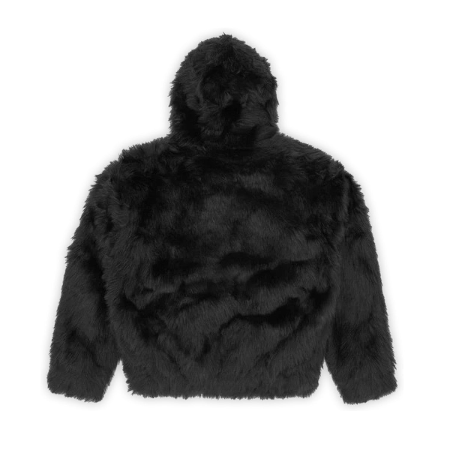 OFFCODE ARCHIVE USA Men's V2 Logo Fur Jacket Black