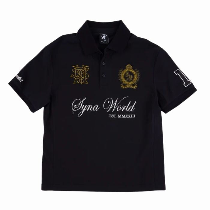 OFFCODE ARCHIVE USA Men's Syna World Skl Of Syn Polo Shirt Black