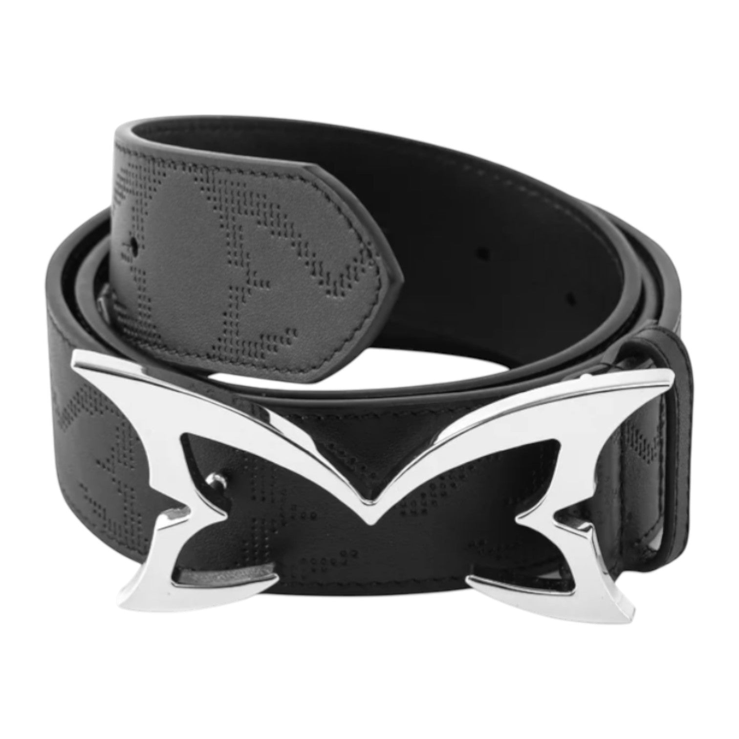 OFFCODE ARCHIVE USA Men's Debossed Belt Black
