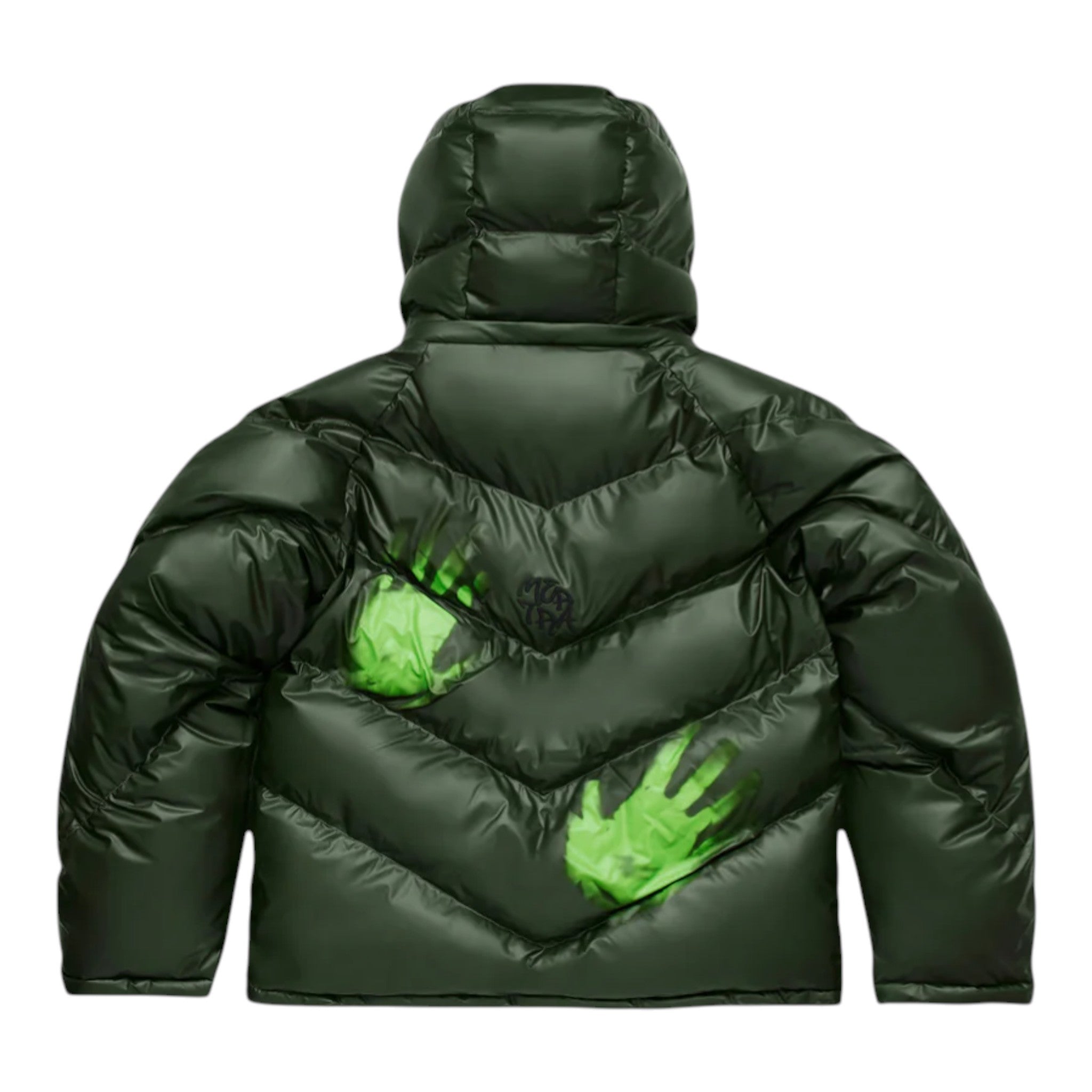 OFFCODE ARCHIVE USA Men's Heat Reactive Puffer Jacket Army