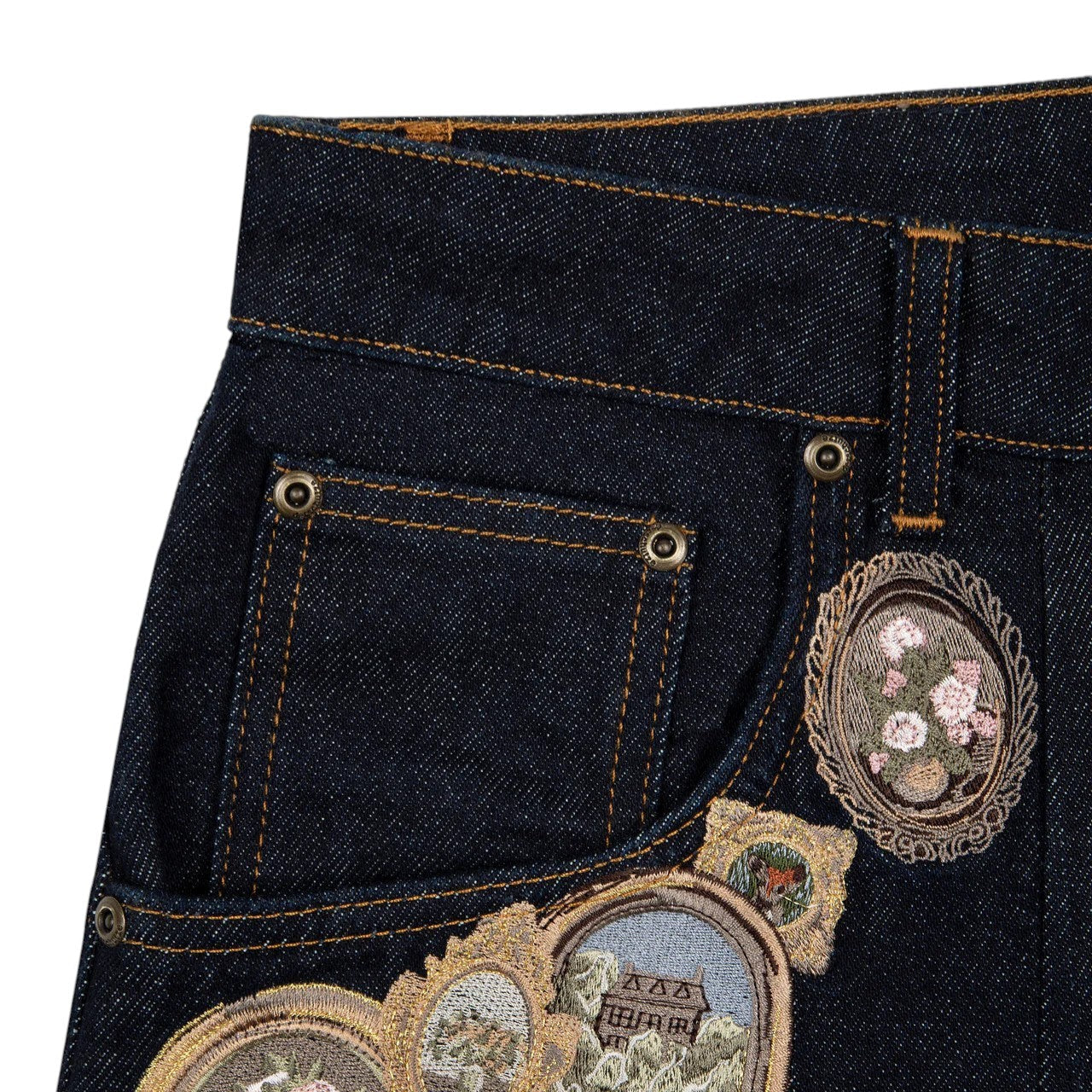 OFFCODE ARCHIVE USA Men's Gallery Raw Denim Jeans Black