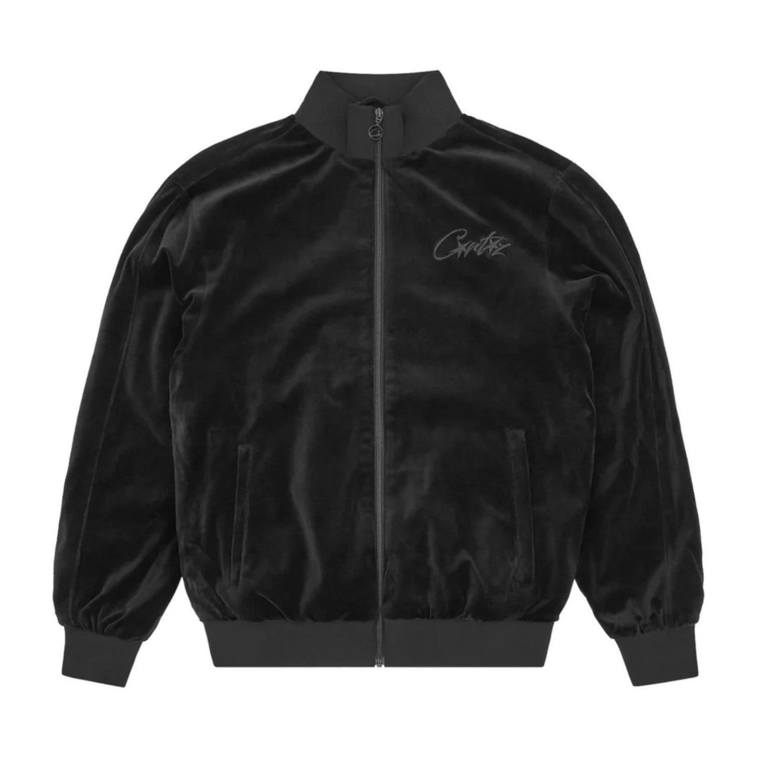 Men's VVS Velour Jacket Triple Black